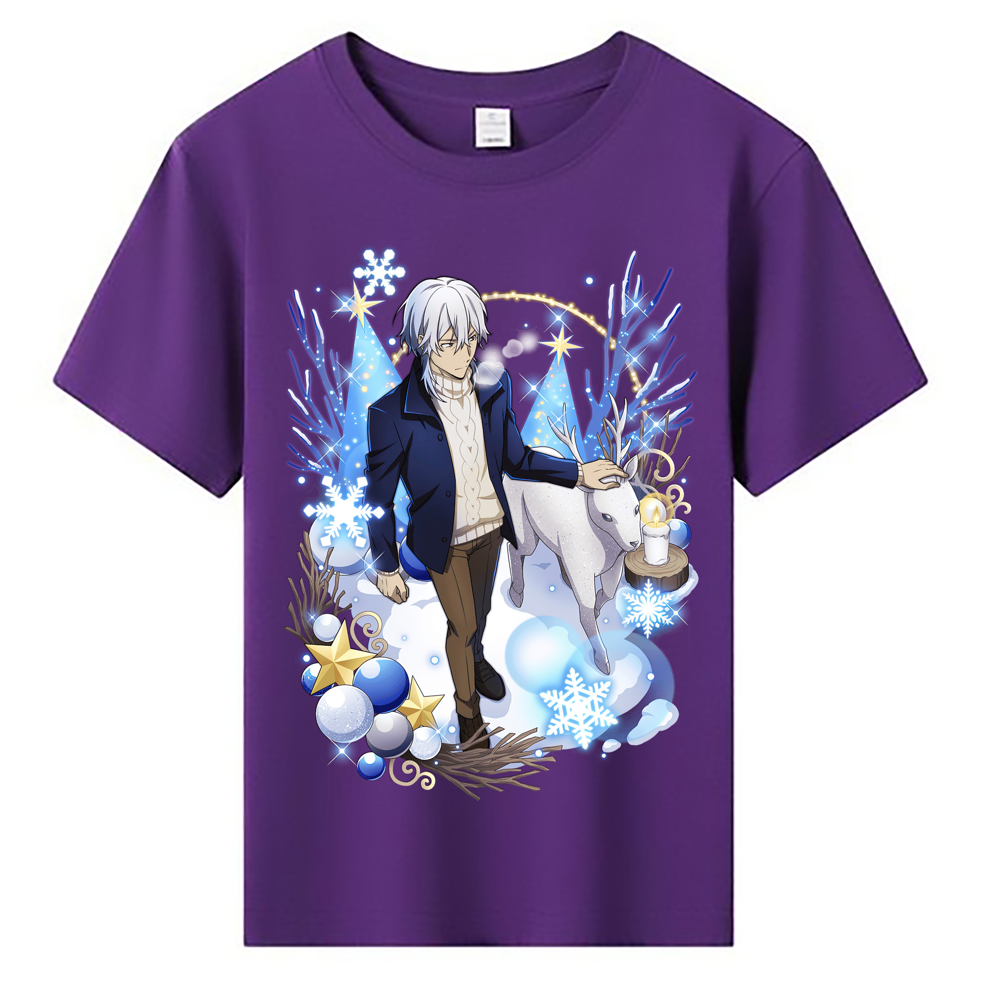 （画像用） 文豪ストレイドッグス Bungo Stray Dogs 綿100％キッズTシャツ（フロントプリント）
