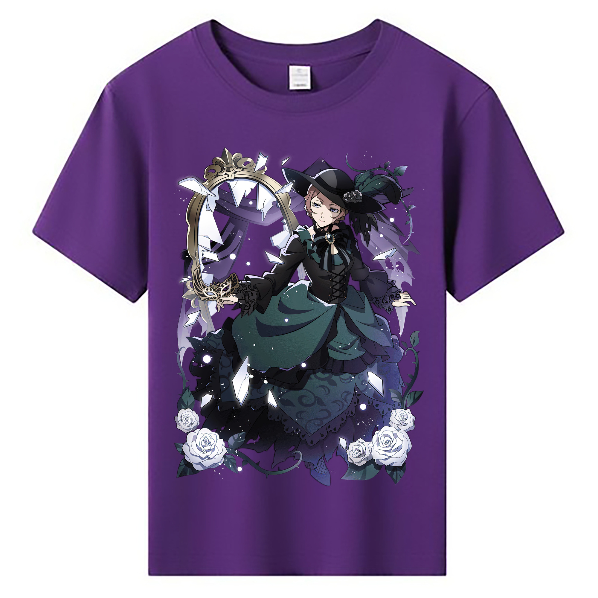 （画像用） 文豪ストレイドッグス Bungo Stray Dogs 綿100％キッズTシャツ（フロントプリント）