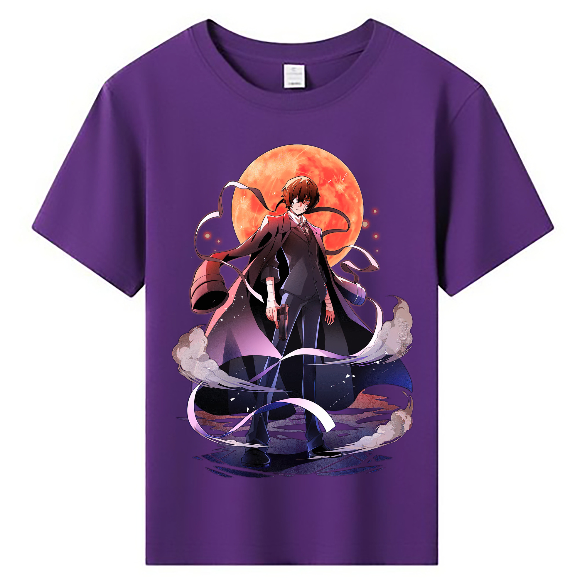 （画像用） 文豪ストレイドッグス Bungo Stray Dogs 綿100％キッズTシャツ（フロントプリント）