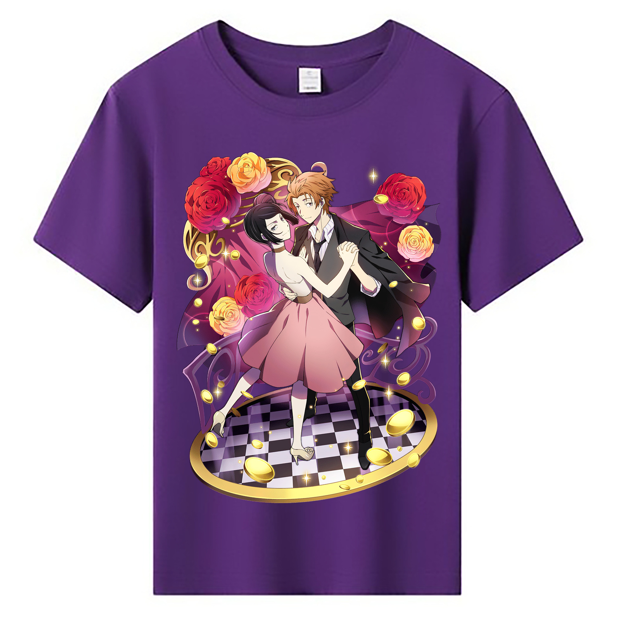 （画像用） 文豪ストレイドッグス Bungo Stray Dogs 綿100％キッズTシャツ（フロントプリント）