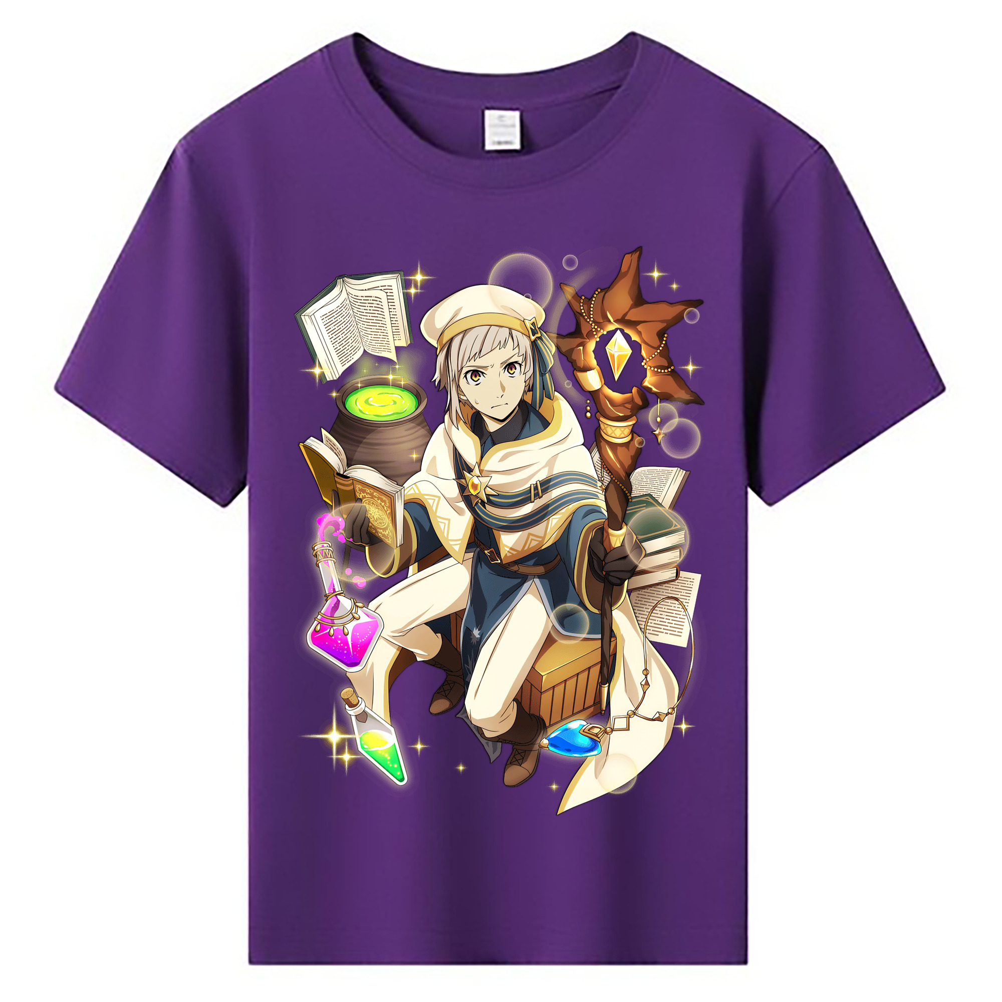 （画像用） 文豪ストレイドッグス Bungo Stray Dogs 綿100％キッズTシャツ（フロントプリント）