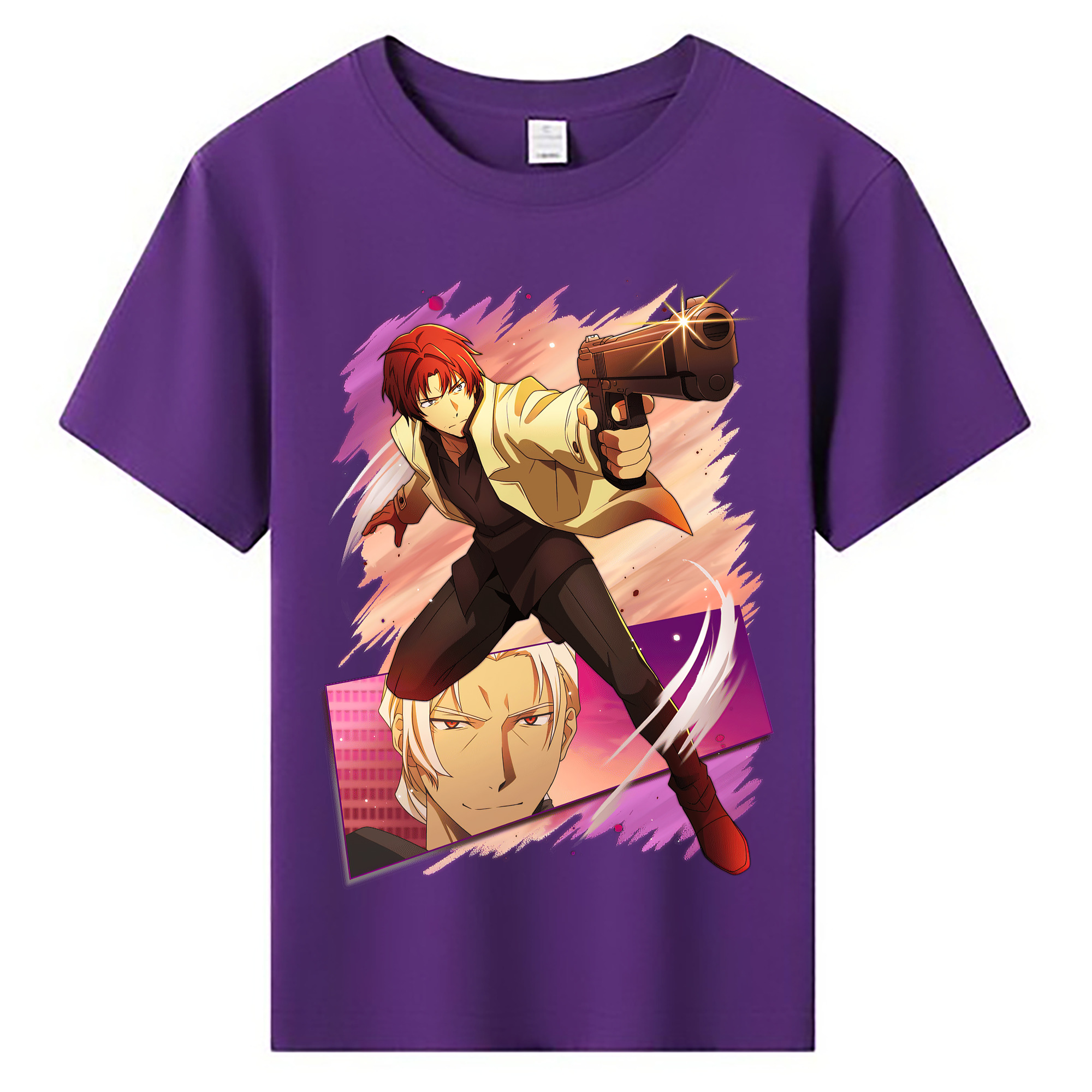 （画像用） 文豪ストレイドッグス Bungo Stray Dogs 綿100％キッズTシャツ（フロントプリント）