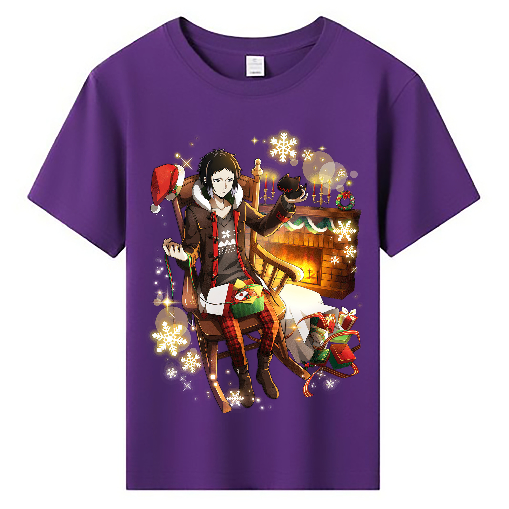 （画像用） 文豪ストレイドッグス Bungo Stray Dogs 綿100％キッズTシャツ（フロントプリント）