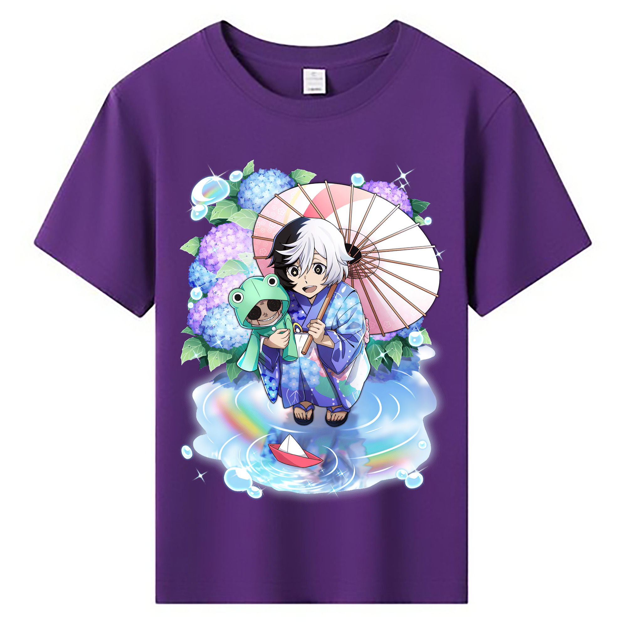 （画像用） 文豪ストレイドッグス Bungo Stray Dogs 綿100％キッズTシャツ（フロントプリント）