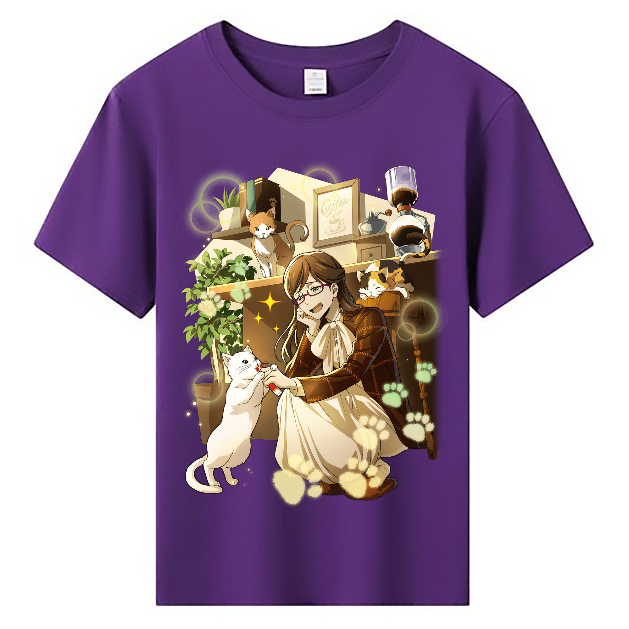 （画像用） 文豪ストレイドッグス Bungo Stray Dogs 綿100％キッズTシャツ（フロントプリント）