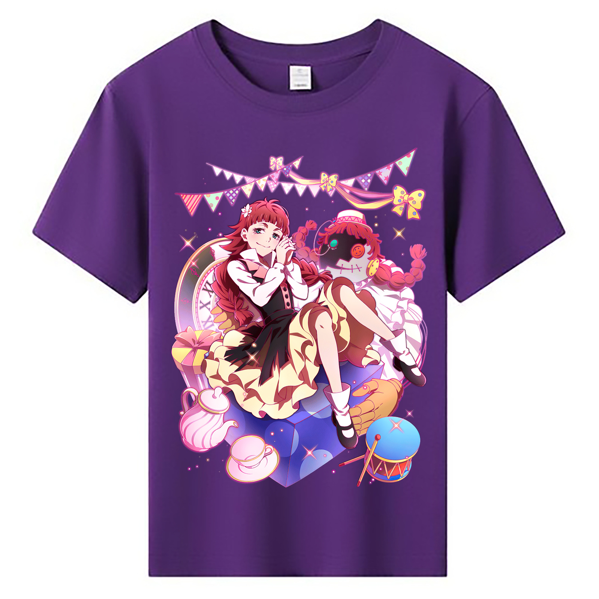 （画像用） 文豪ストレイドッグス Bungo Stray Dogs 綿100％キッズTシャツ（フロントプリント）