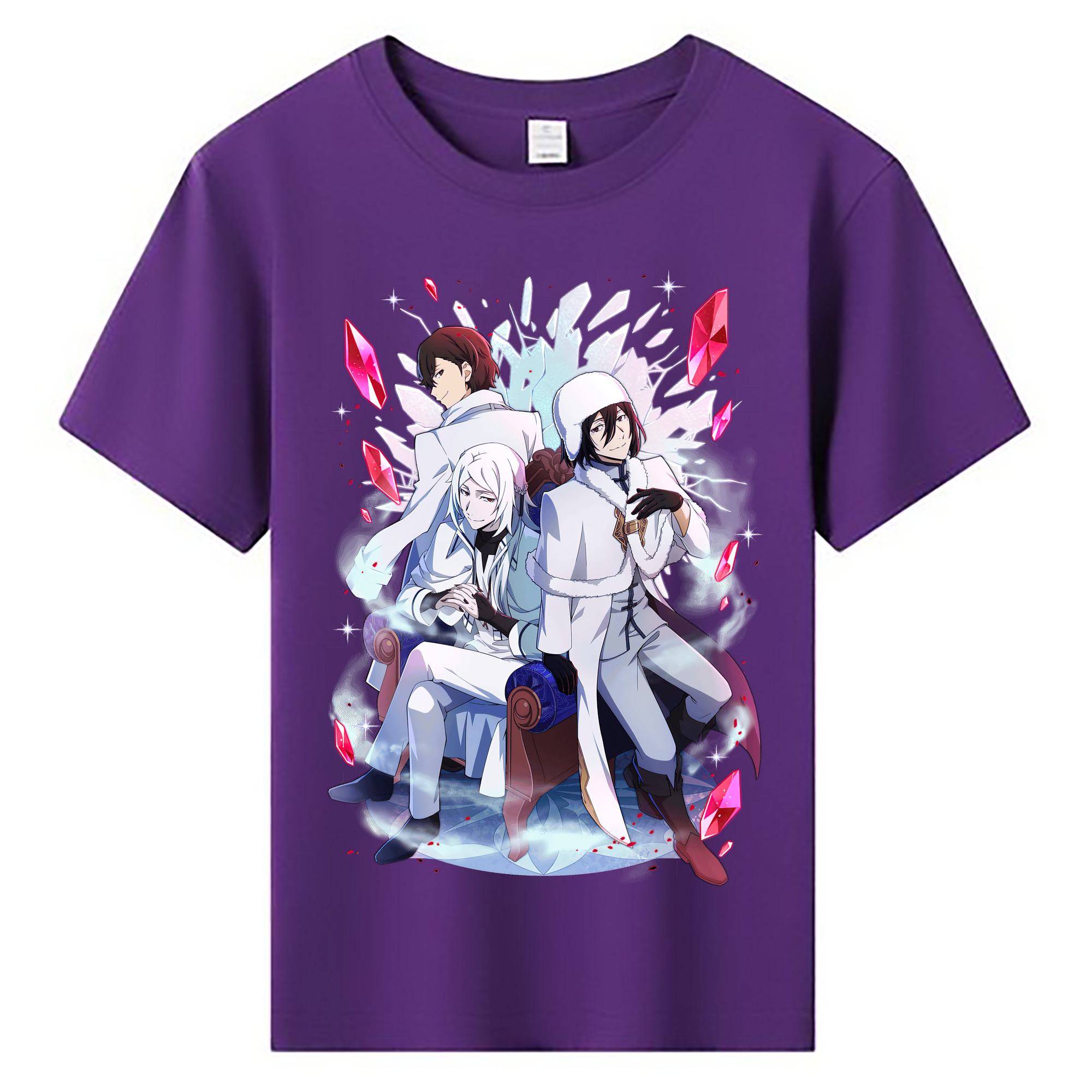 （画像用） 文豪ストレイドッグス Bungo Stray Dogs 綿100％キッズTシャツ（フロントプリント）