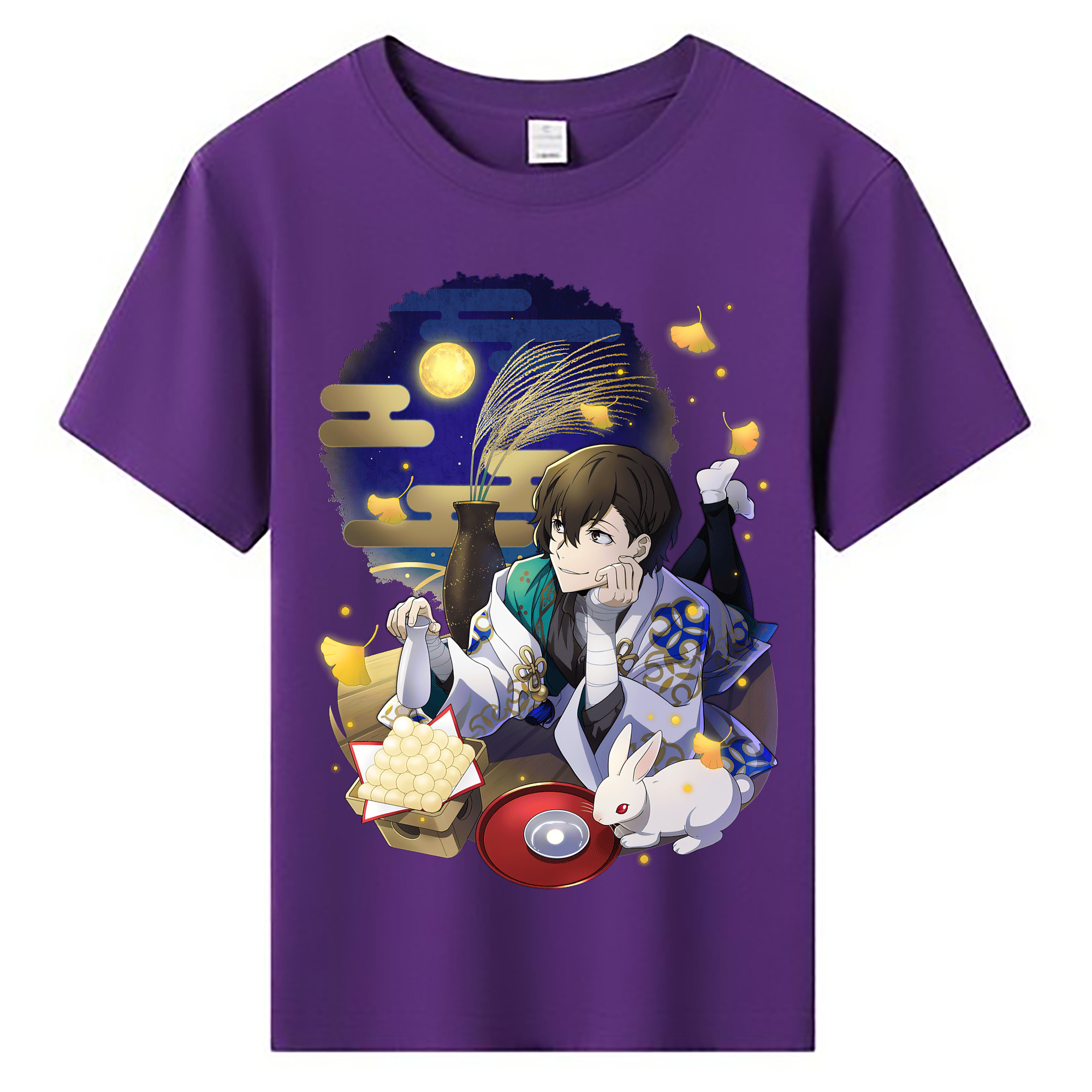 （画像用） 文豪ストレイドッグス Bungo Stray Dogs 綿100％キッズTシャツ（フロントプリント）