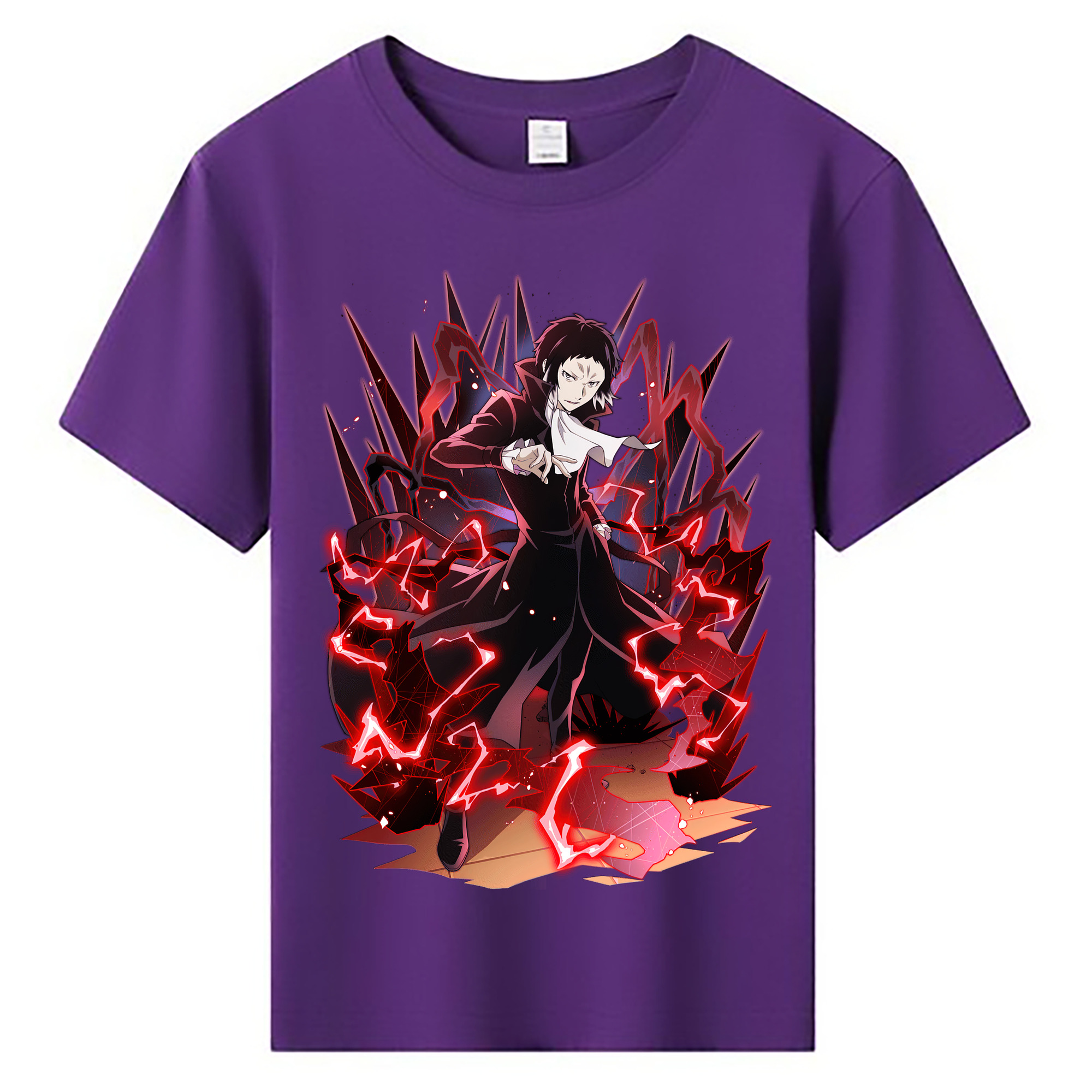 （画像用） 文豪ストレイドッグス Bungo Stray Dogs 綿100％キッズTシャツ（フロントプリント）