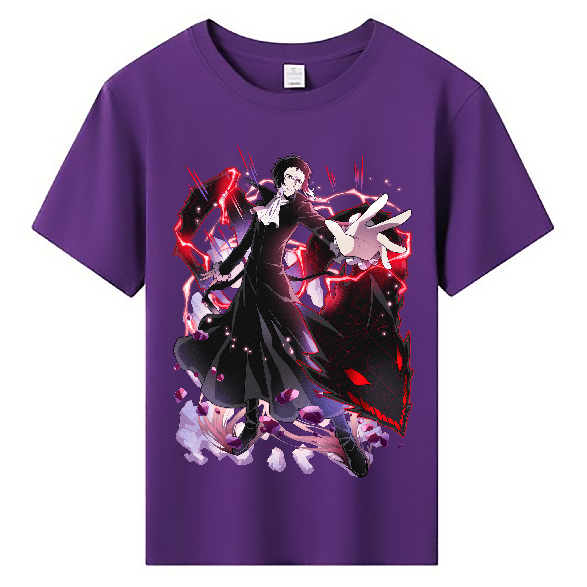 （画像用） 文豪ストレイドッグス Bungo Stray Dogs 綿100％キッズTシャツ（フロントプリント）