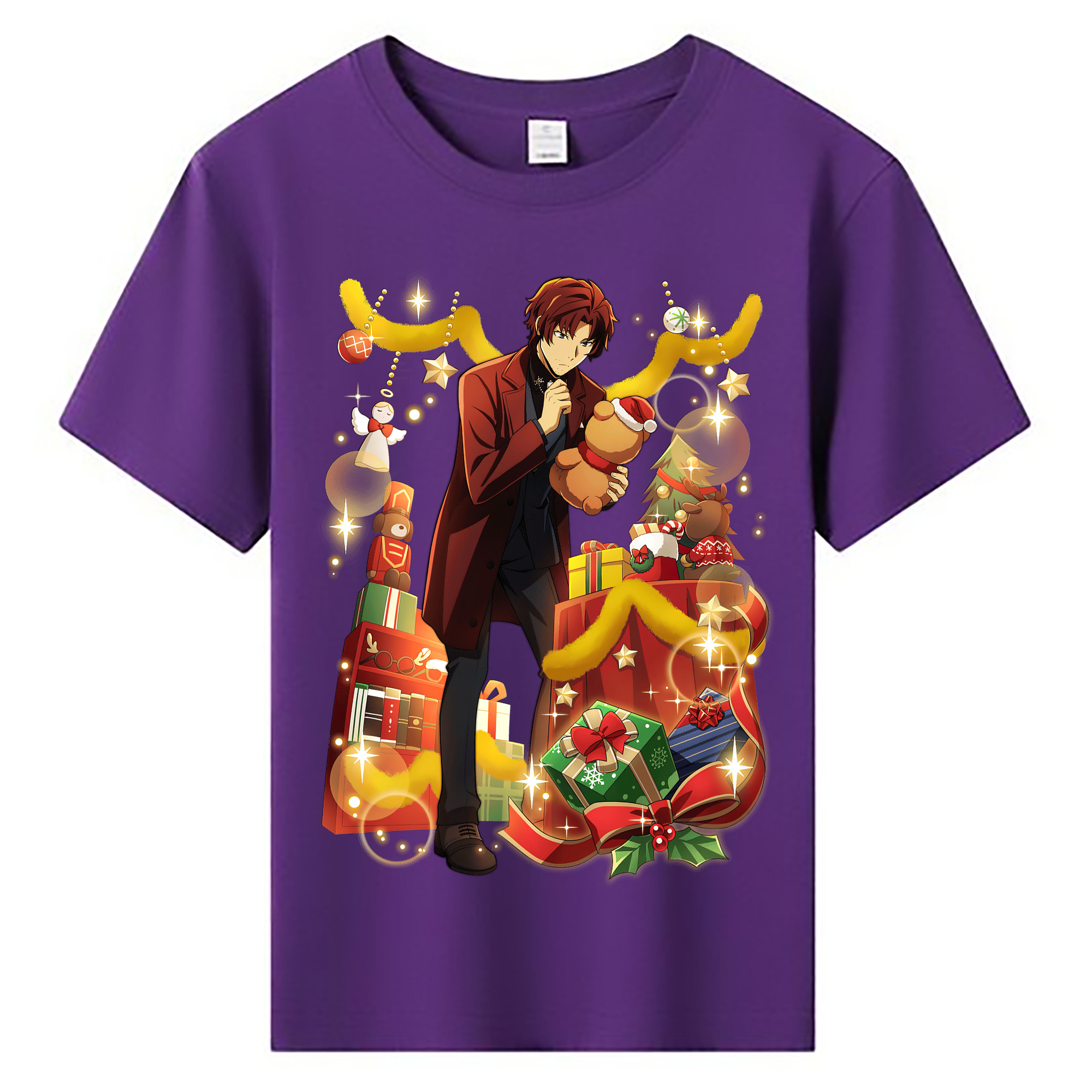 （画像用） 文豪ストレイドッグス Bungo Stray Dogs 綿100％キッズTシャツ（フロントプリント）
