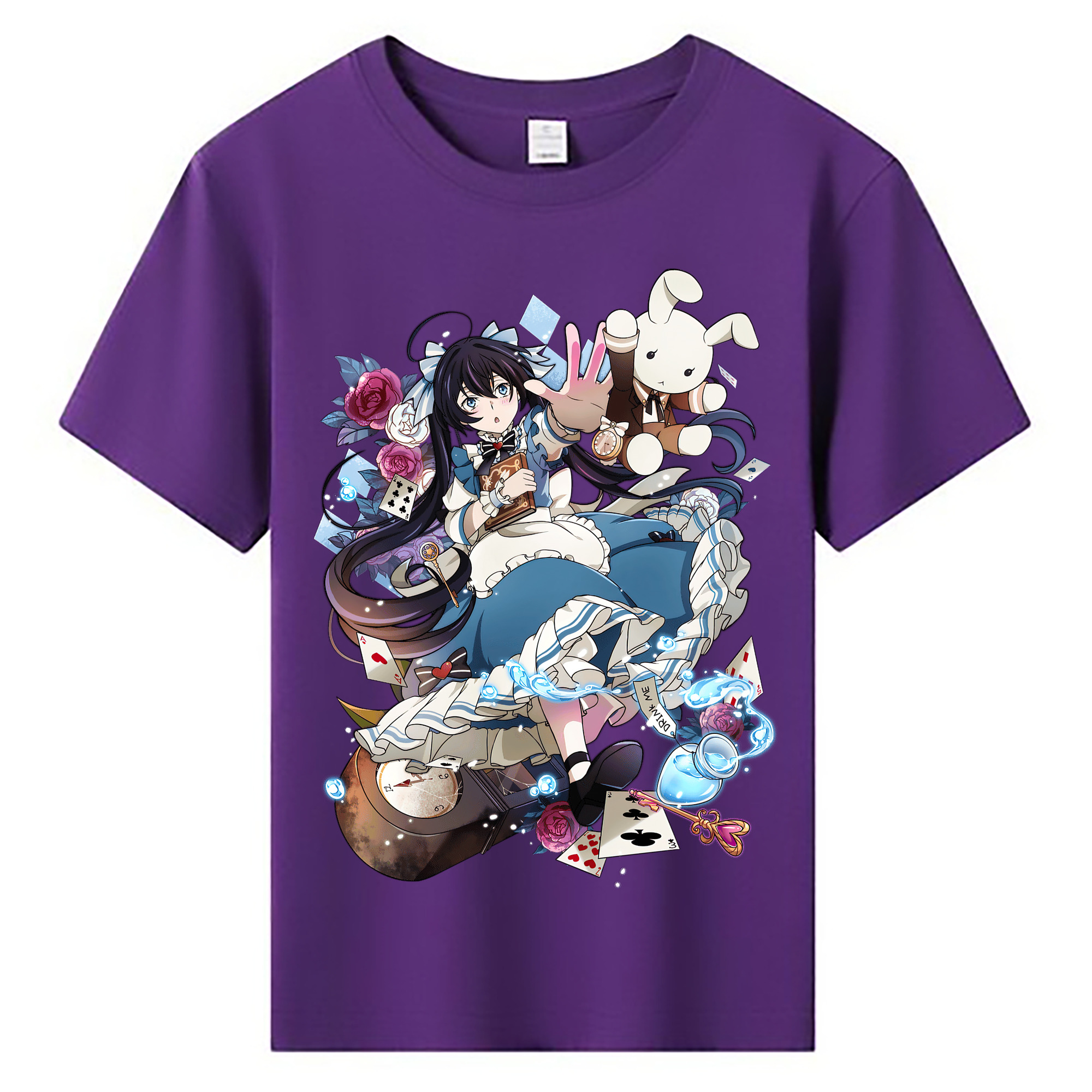 （画像用） 文豪ストレイドッグス Bungo Stray Dogs 綿100％キッズTシャツ（フロントプリント）