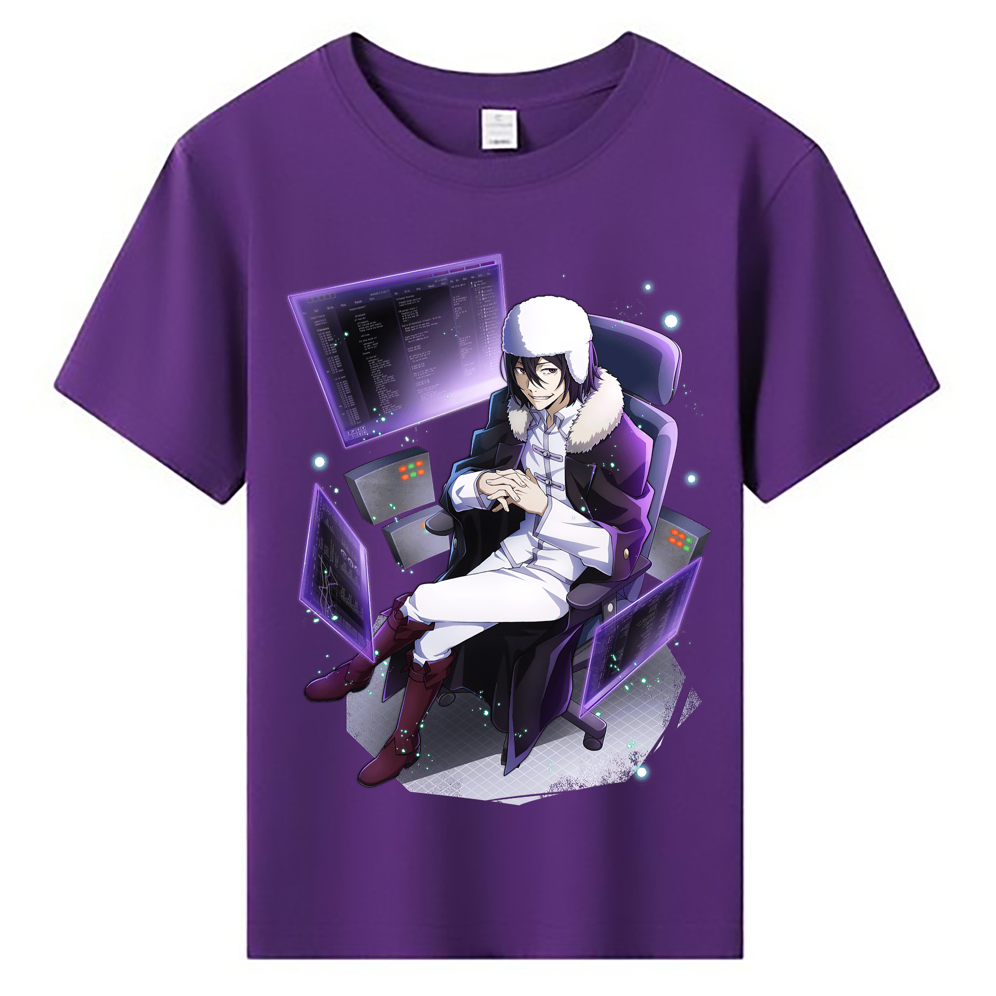 （画像用） 文豪ストレイドッグス Bungo Stray Dogs 綿100％キッズTシャツ（フロントプリント）