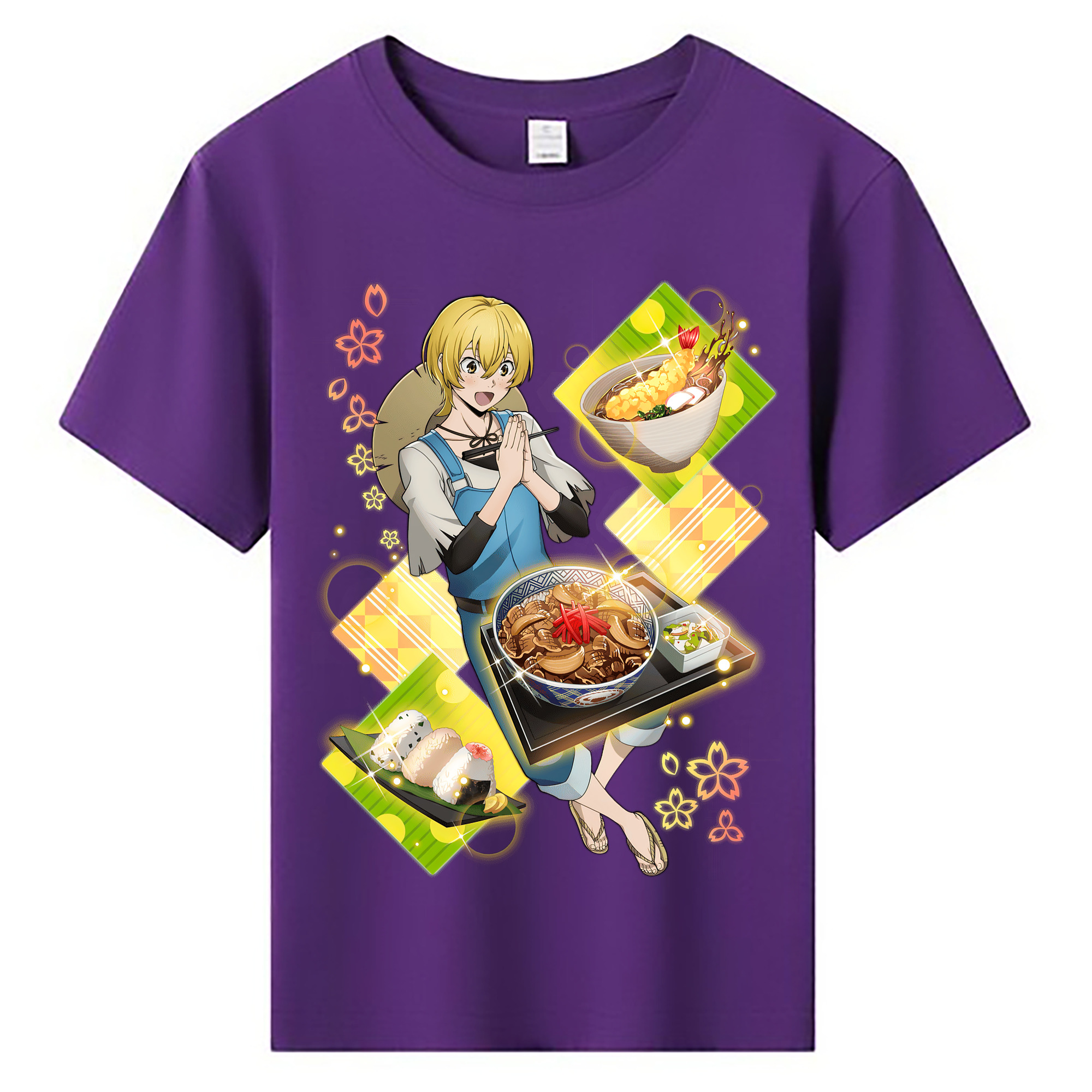 （画像用） 文豪ストレイドッグス Bungo Stray Dogs 綿100％キッズTシャツ（フロントプリント）