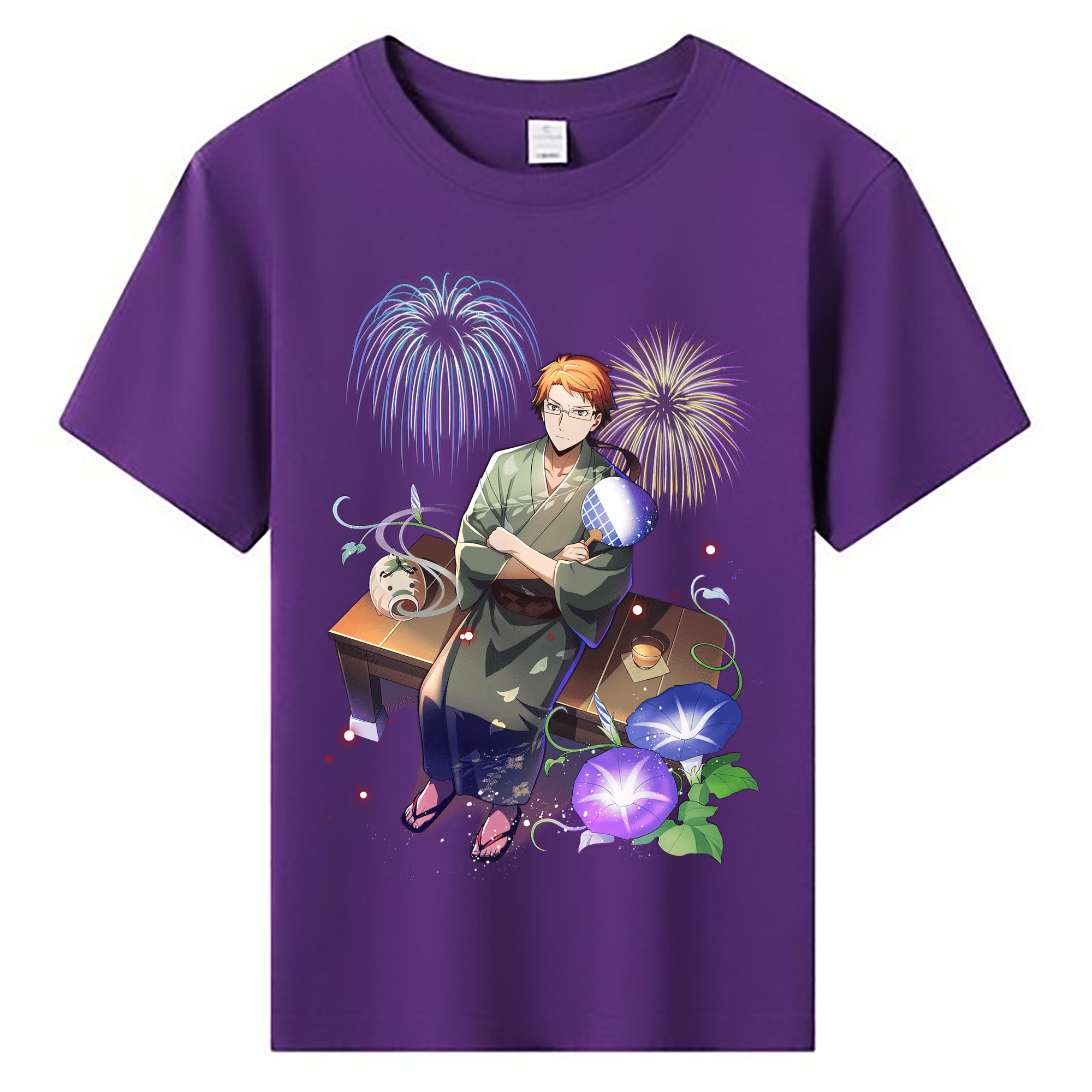 （画像用） 文豪ストレイドッグス Bungo Stray Dogs 綿100％キッズTシャツ（フロントプリント）