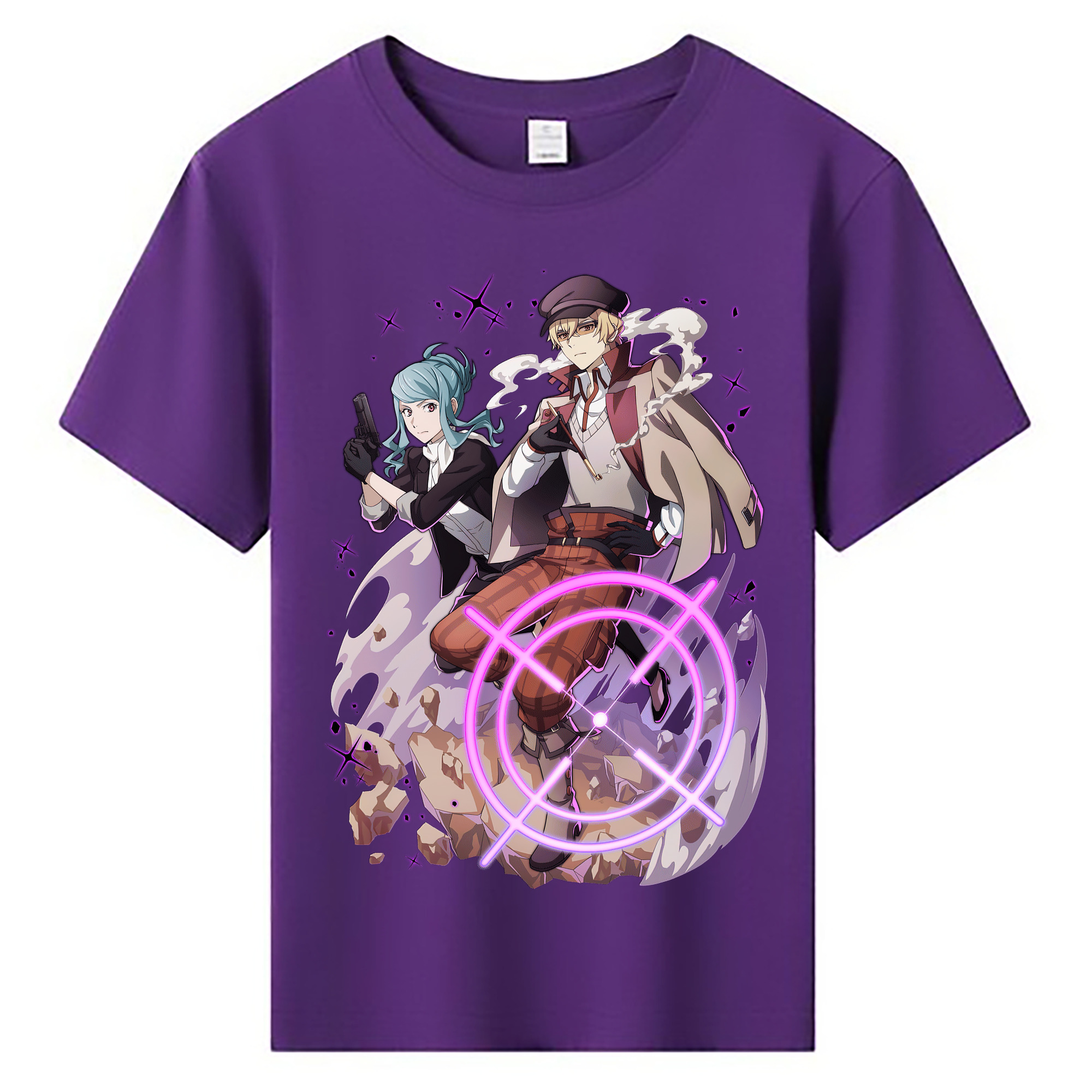 （画像用） 文豪ストレイドッグス Bungo Stray Dogs 綿100％キッズTシャツ（フロントプリント）