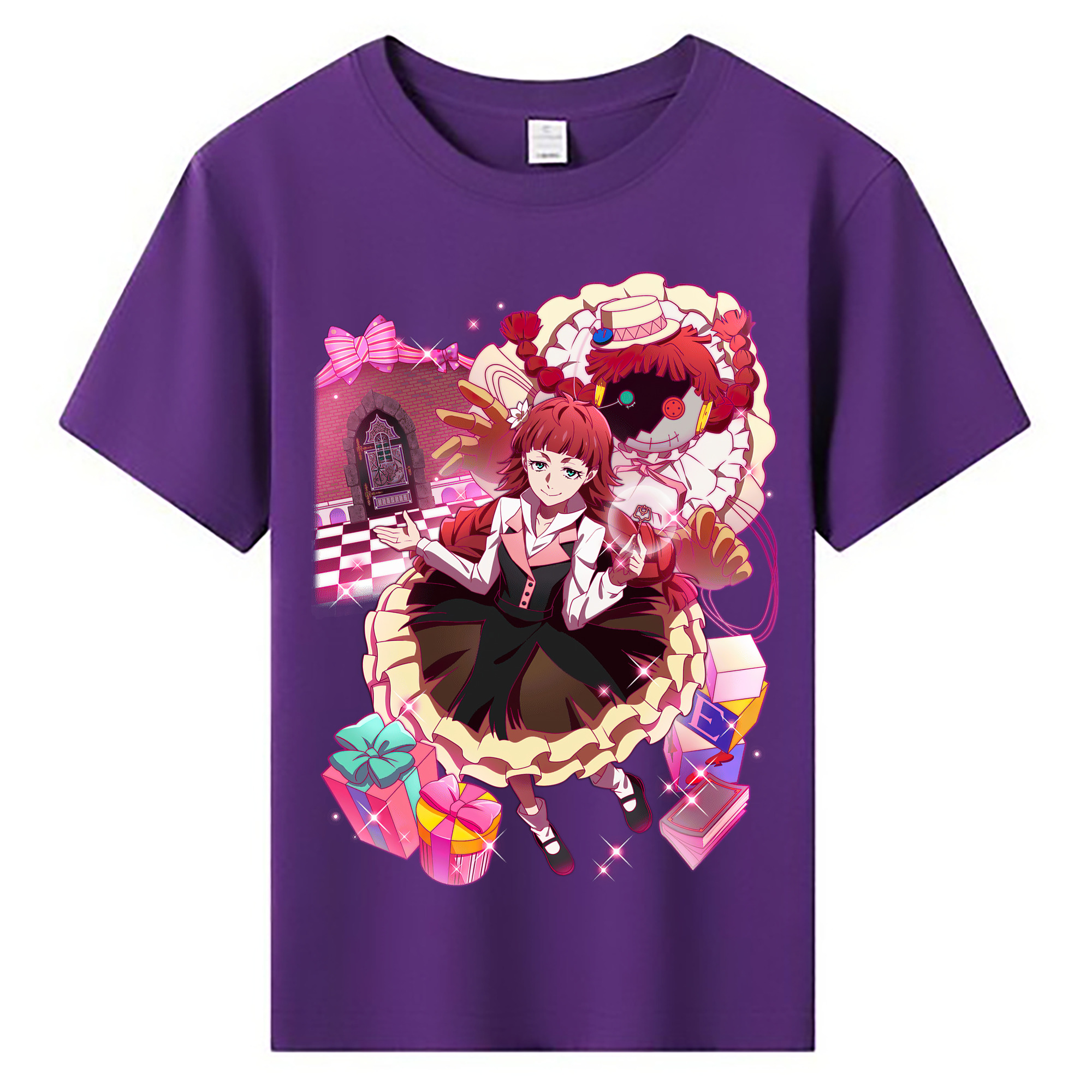 （画像用） 文豪ストレイドッグス Bungo Stray Dogs 綿100％キッズTシャツ（フロントプリント）