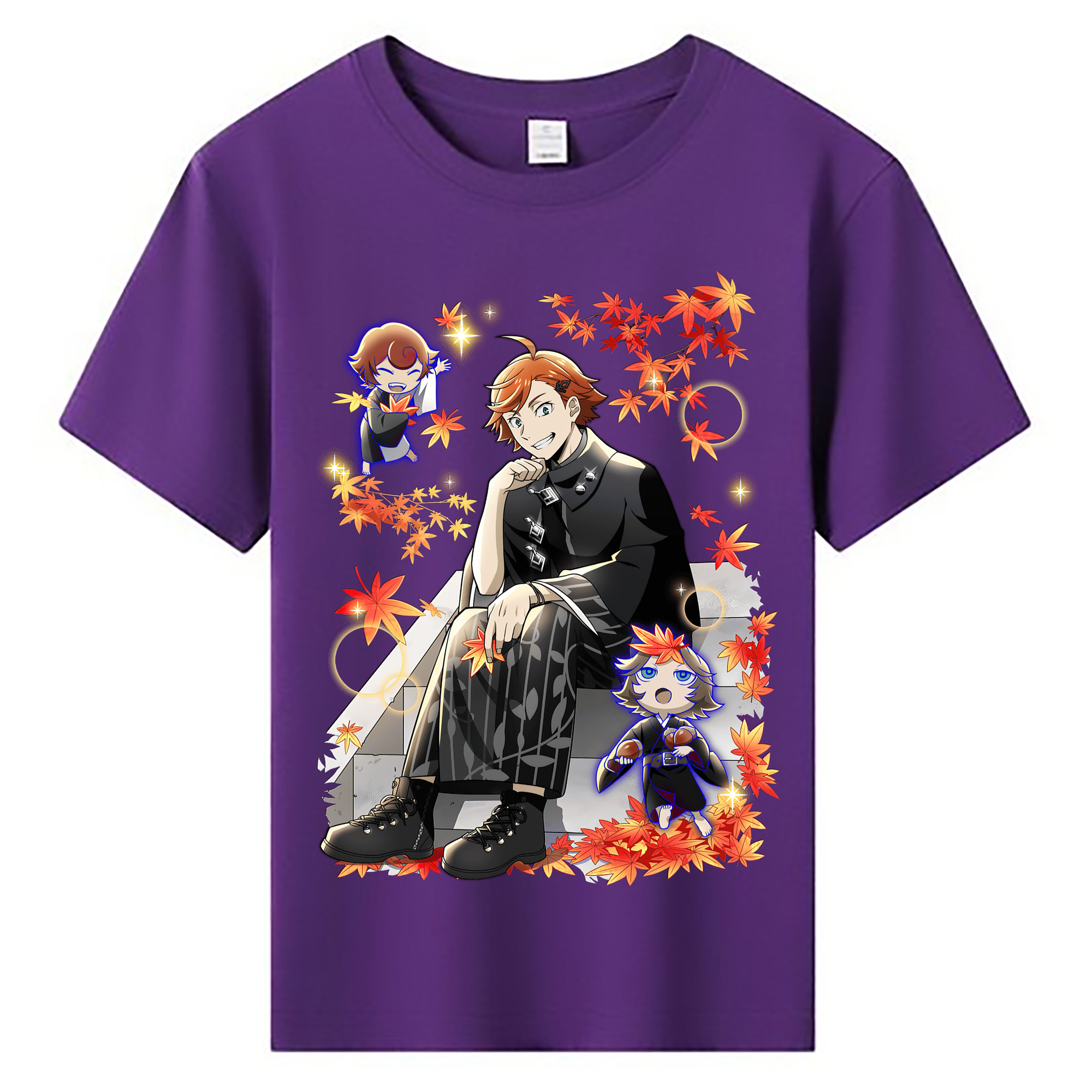（画像用） 文豪ストレイドッグス Bungo Stray Dogs 綿100％キッズTシャツ（フロントプリント）