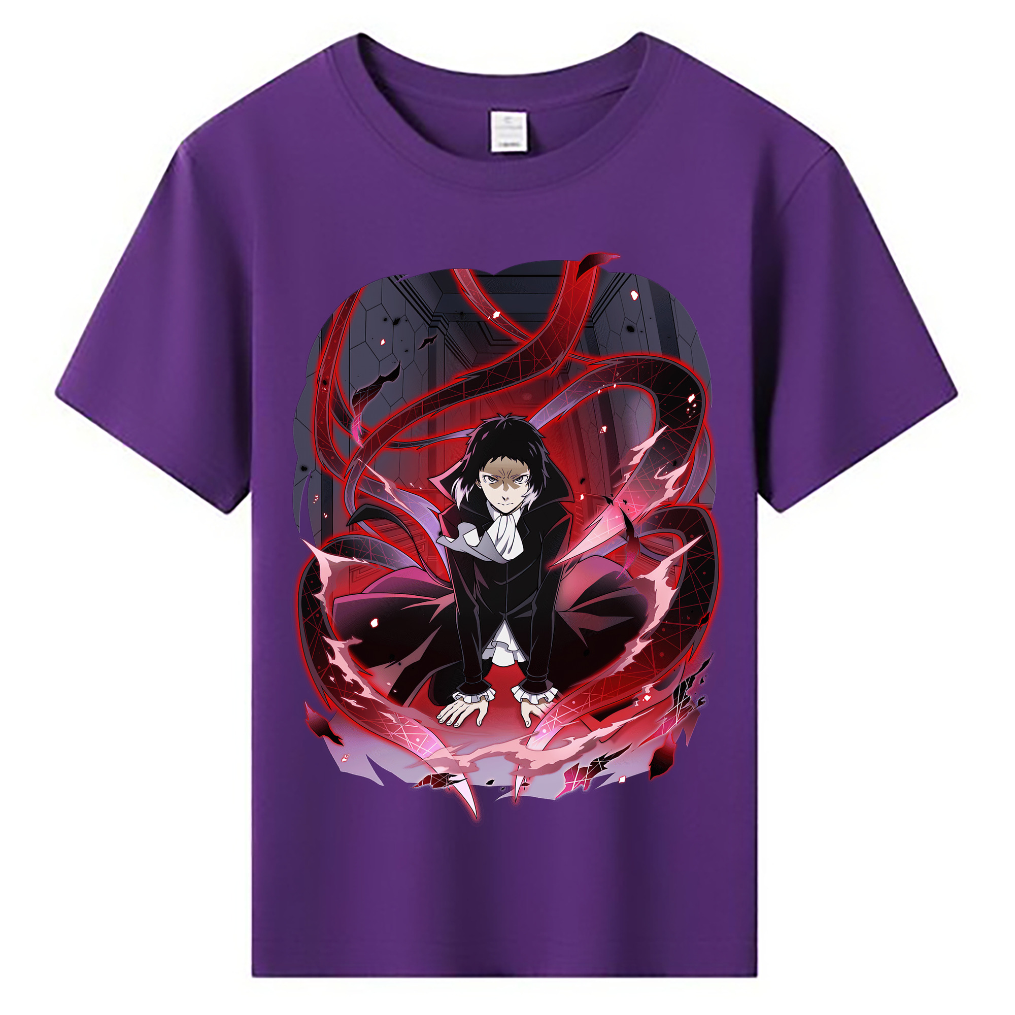 （画像用） 文豪ストレイドッグス Bungo Stray Dogs 綿100％キッズTシャツ（フロントプリント）