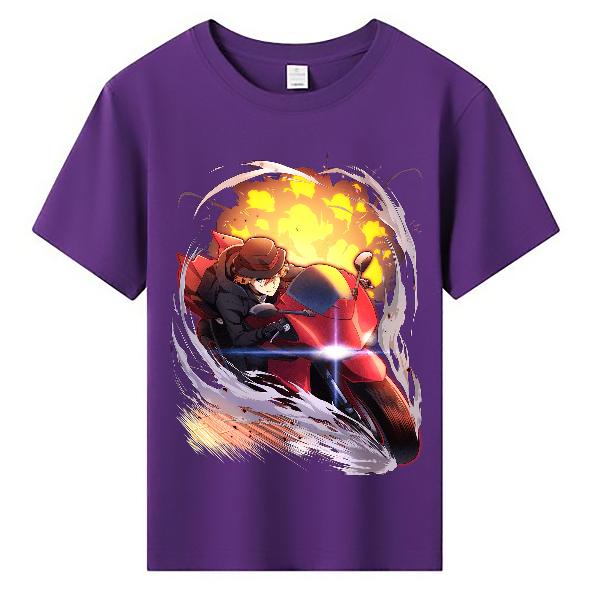 （画像用） 文豪ストレイドッグス Bungo Stray Dogs 綿100％キッズTシャツ（フロントプリント）