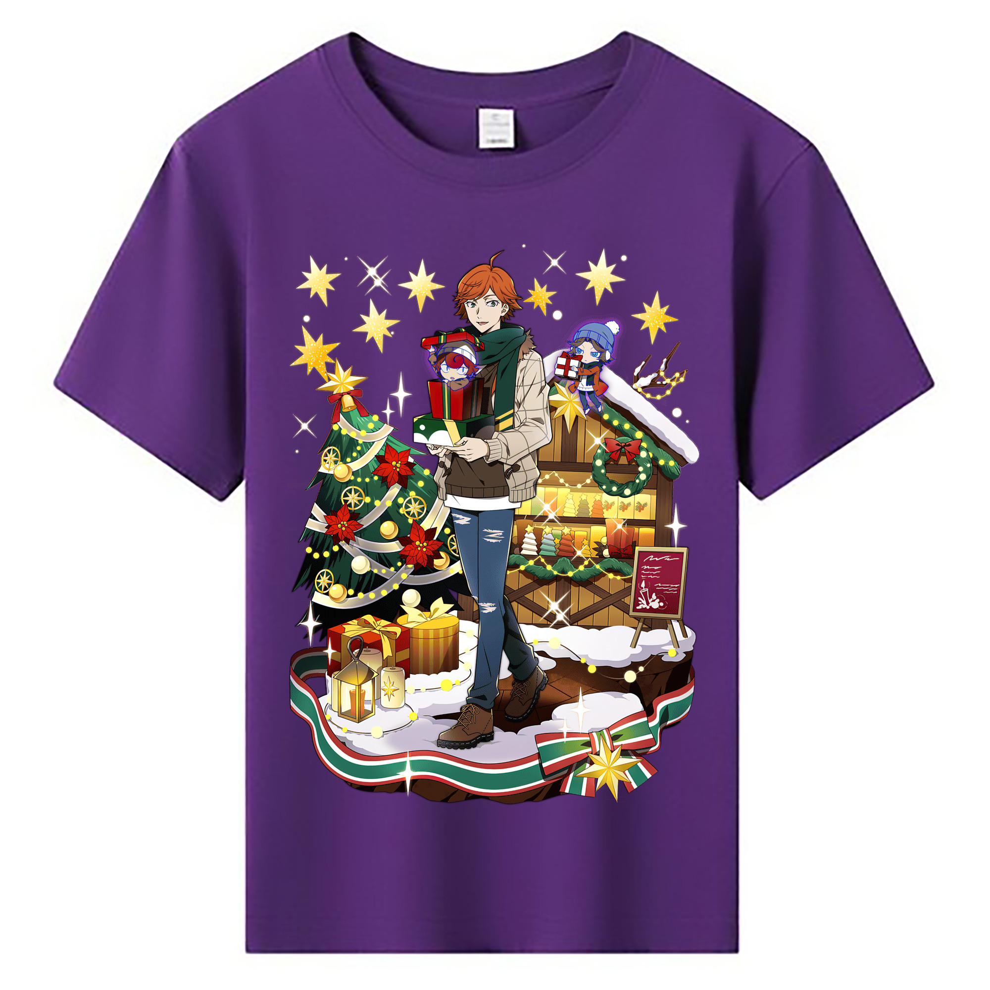 （画像用） 文豪ストレイドッグス Bungo Stray Dogs 綿100％キッズTシャツ（フロントプリント）