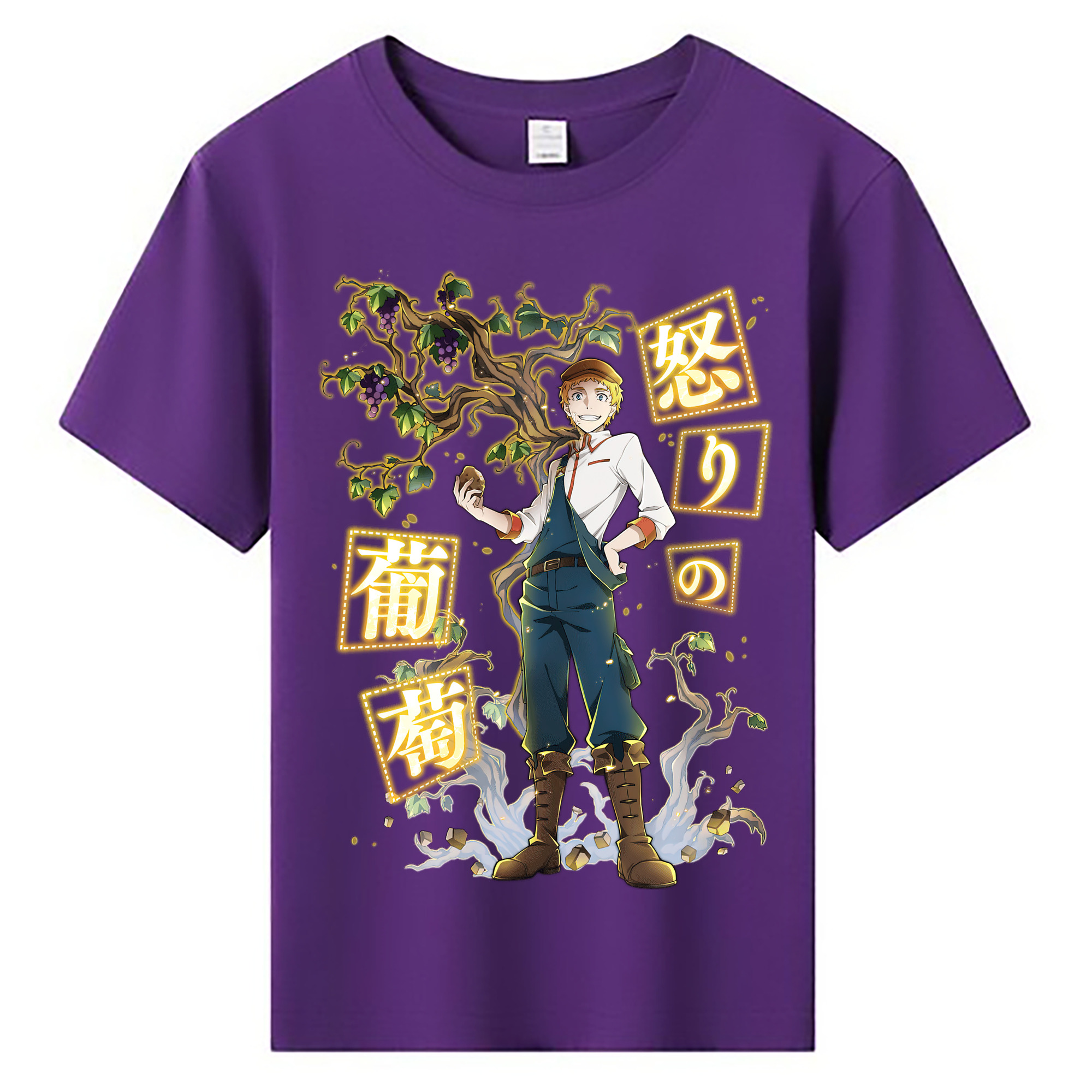 （画像用） 文豪ストレイドッグス Bungo Stray Dogs 綿100％キッズTシャツ（フロントプリント）