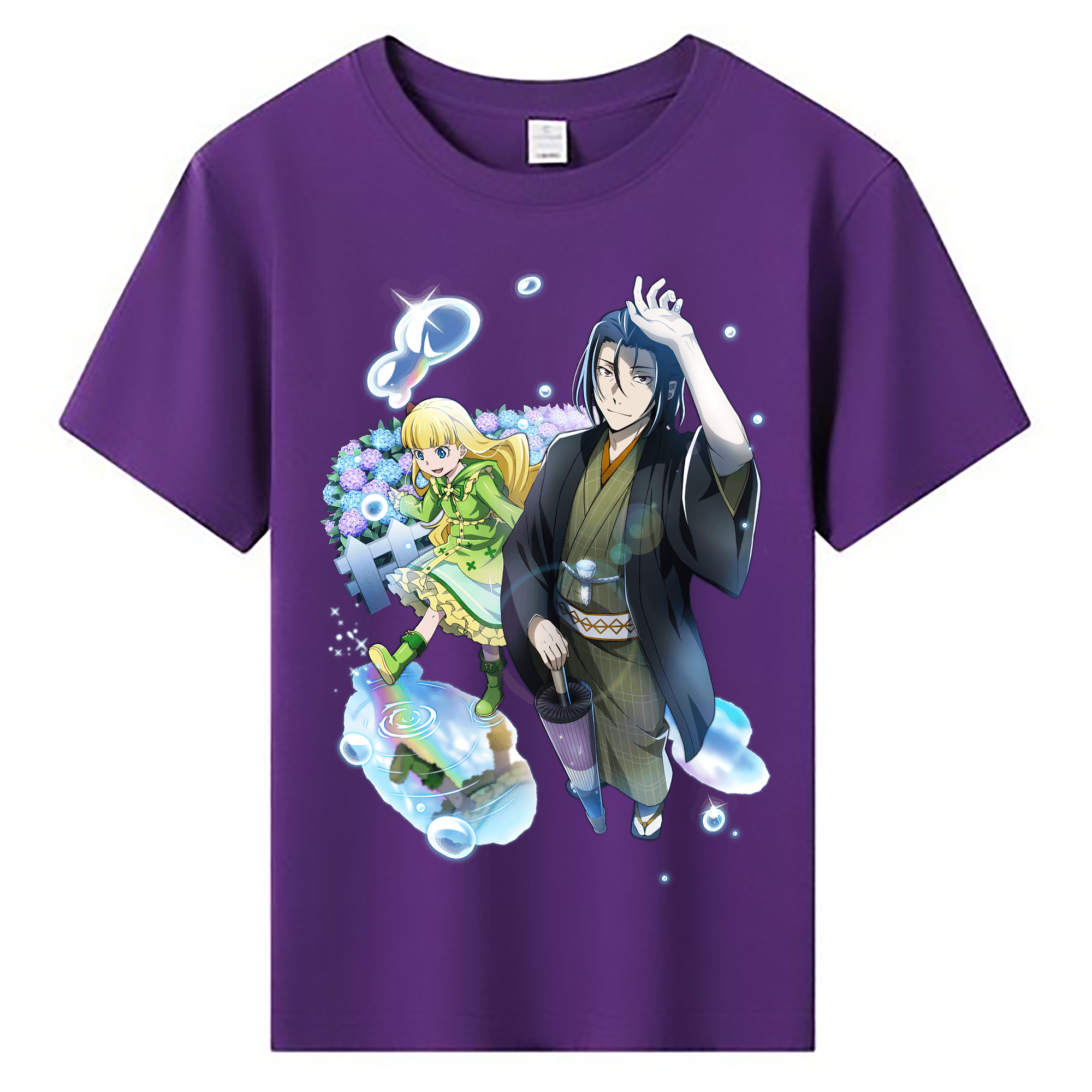 （画像用） 文豪ストレイドッグス Bungo Stray Dogs 綿100％キッズTシャツ（フロントプリント）