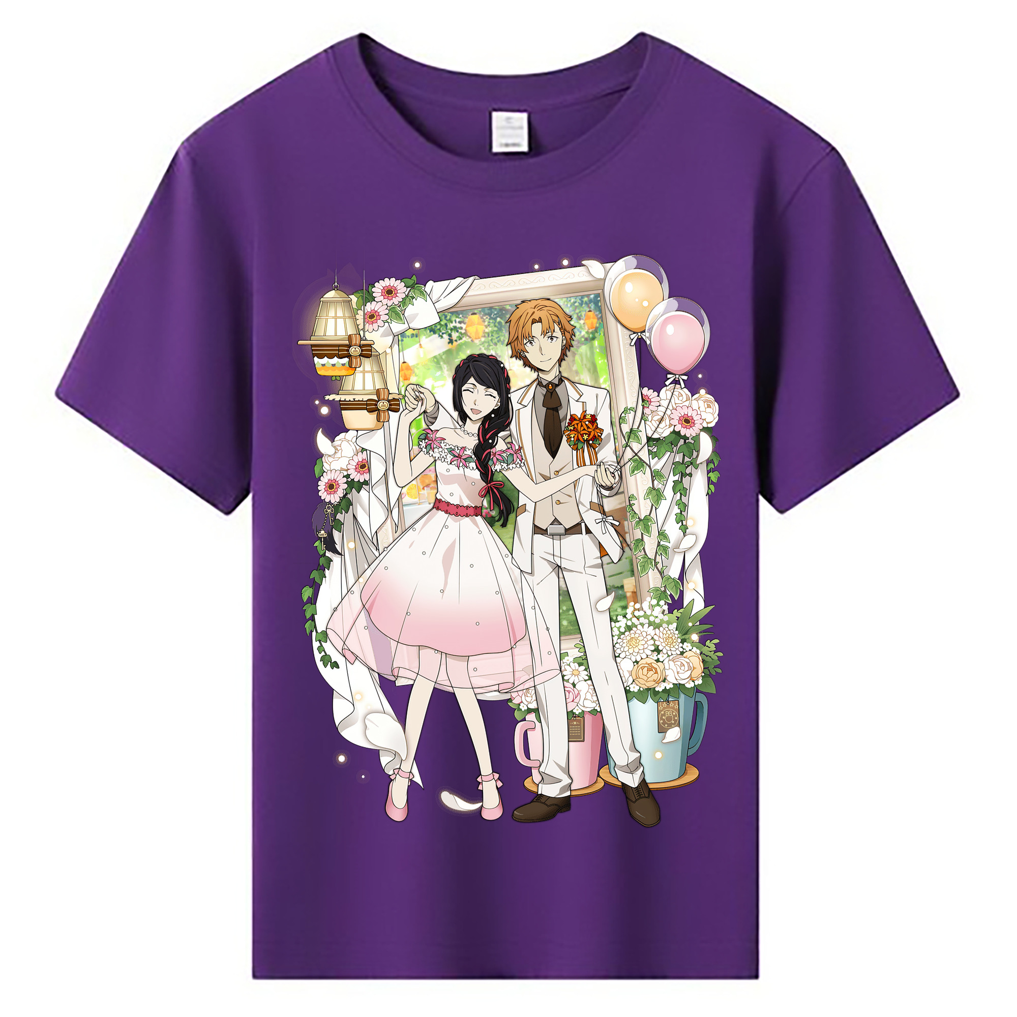 （画像用） 文豪ストレイドッグス Bungo Stray Dogs 綿100％キッズTシャツ（フロントプリント）