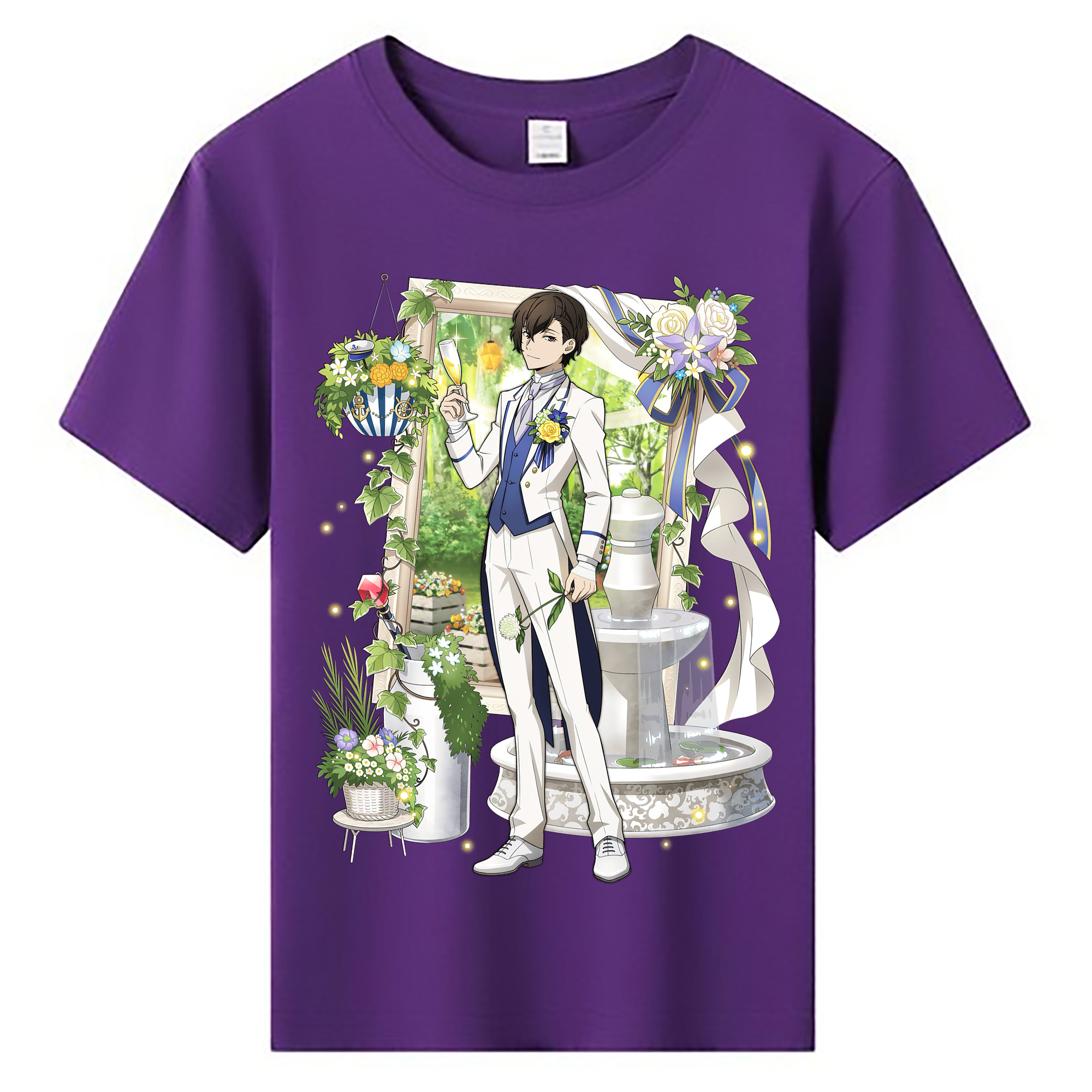 （画像用） 文豪ストレイドッグス Bungo Stray Dogs 綿100％キッズTシャツ（フロントプリント）
