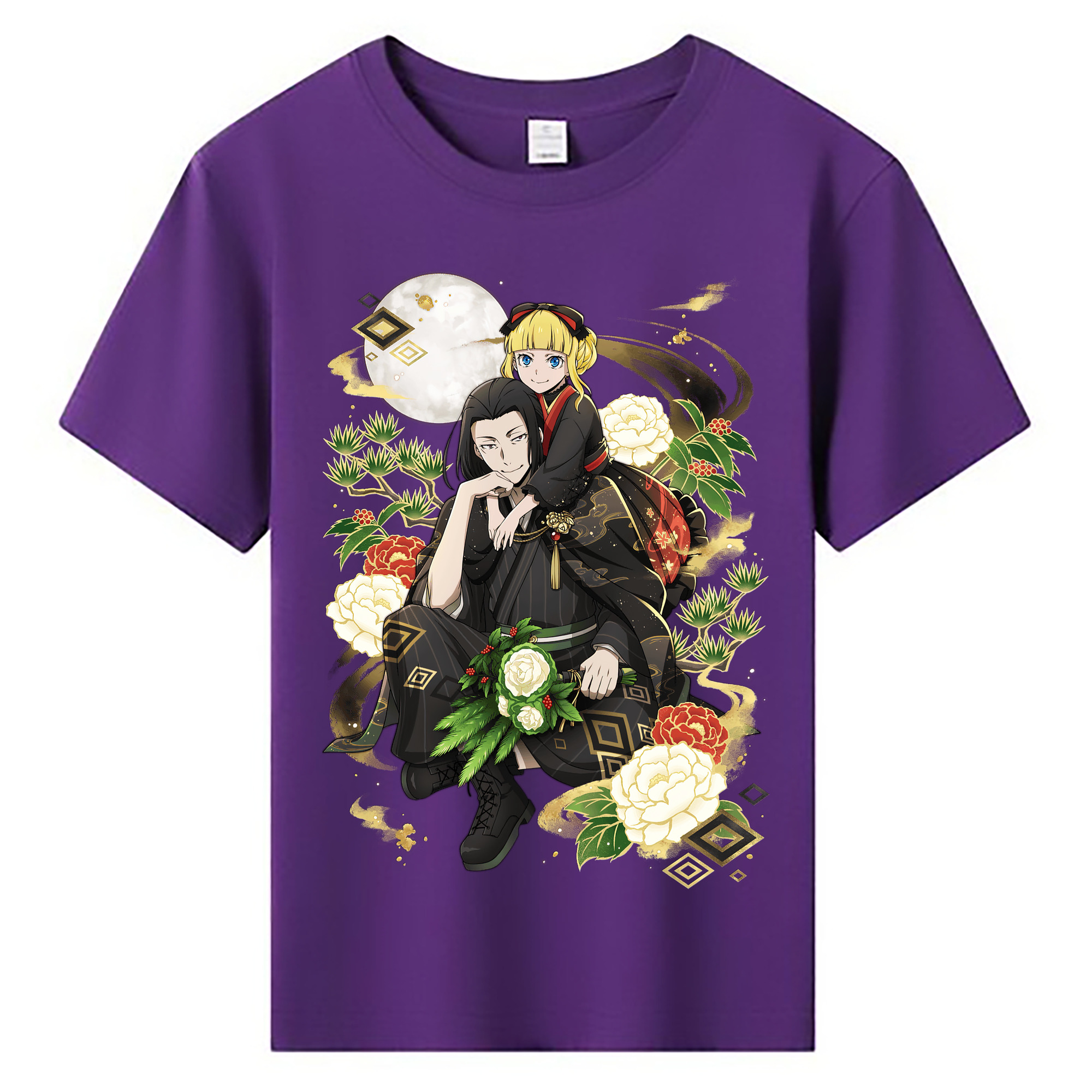 （画像用） 文豪ストレイドッグス Bungo Stray Dogs 綿100％キッズTシャツ（フロントプリント）