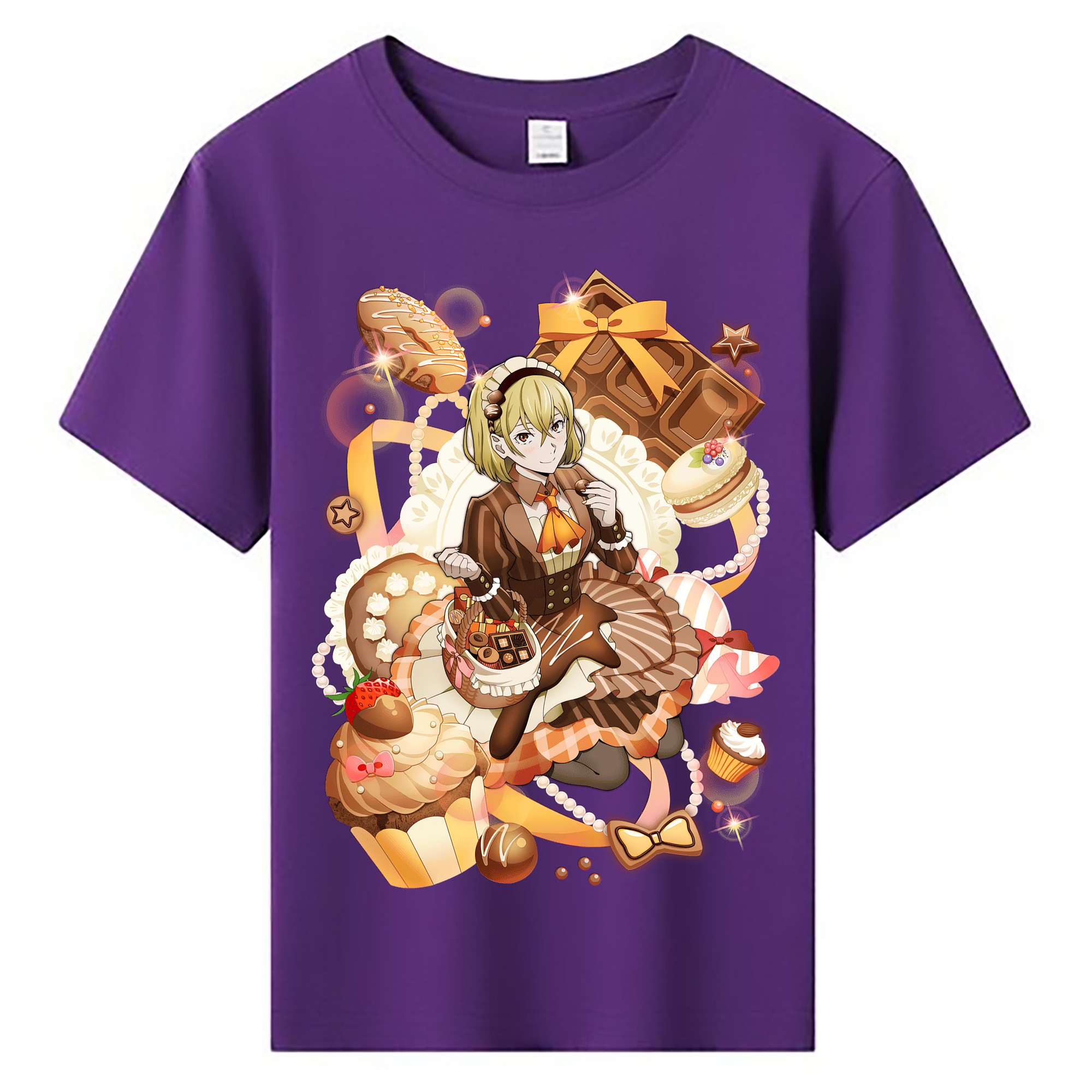 （画像用） 文豪ストレイドッグス Bungo Stray Dogs 綿100％キッズTシャツ（フロントプリント）