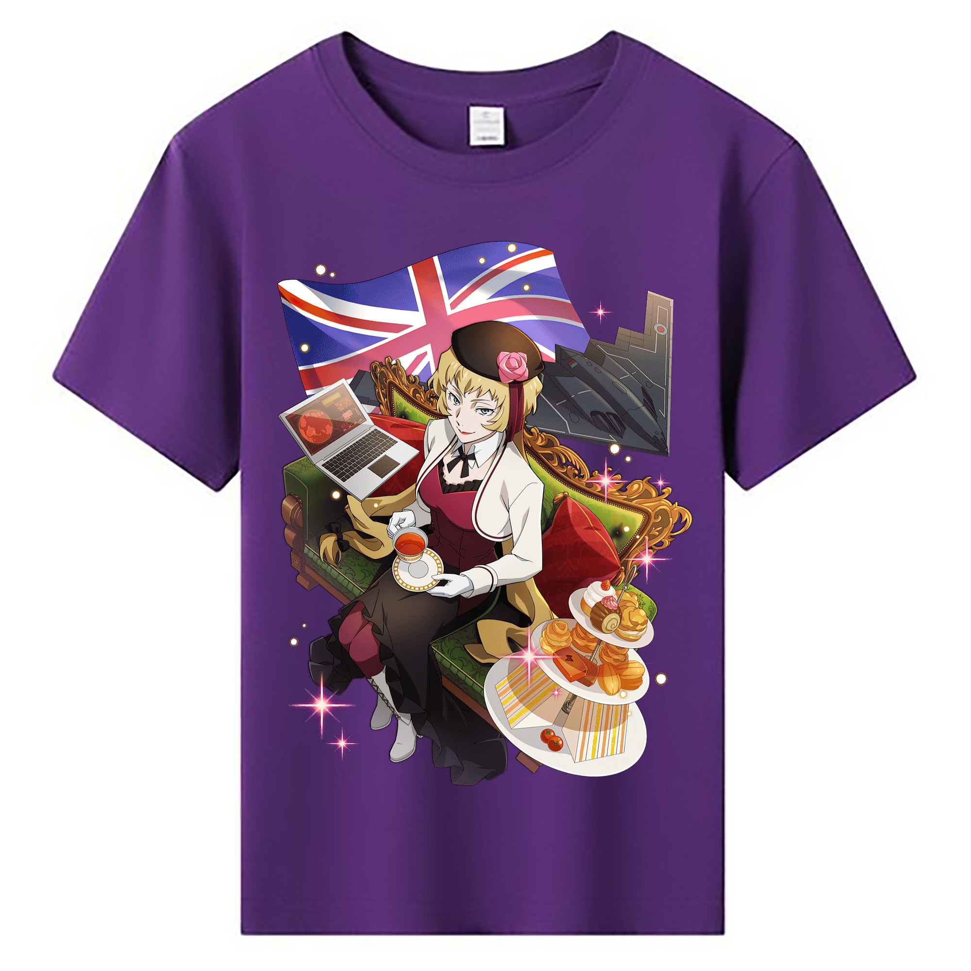 （画像用） 文豪ストレイドッグス Bungo Stray Dogs 綿100％キッズTシャツ（フロントプリント）