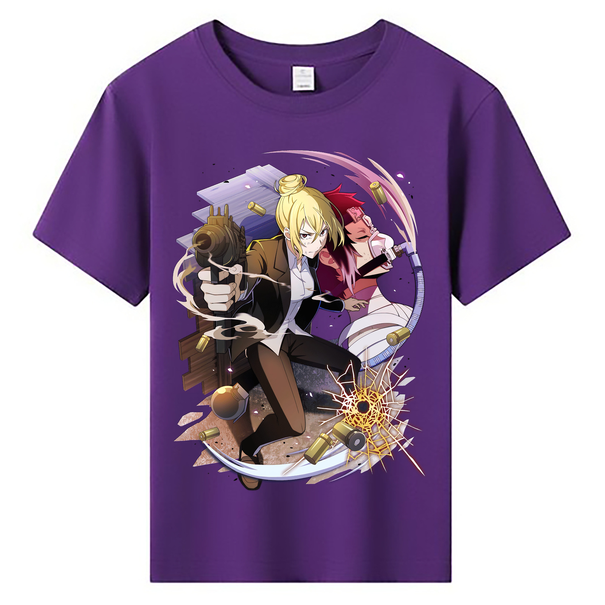 （画像用） 文豪ストレイドッグス Bungo Stray Dogs 綿100％キッズTシャツ（フロントプリント）