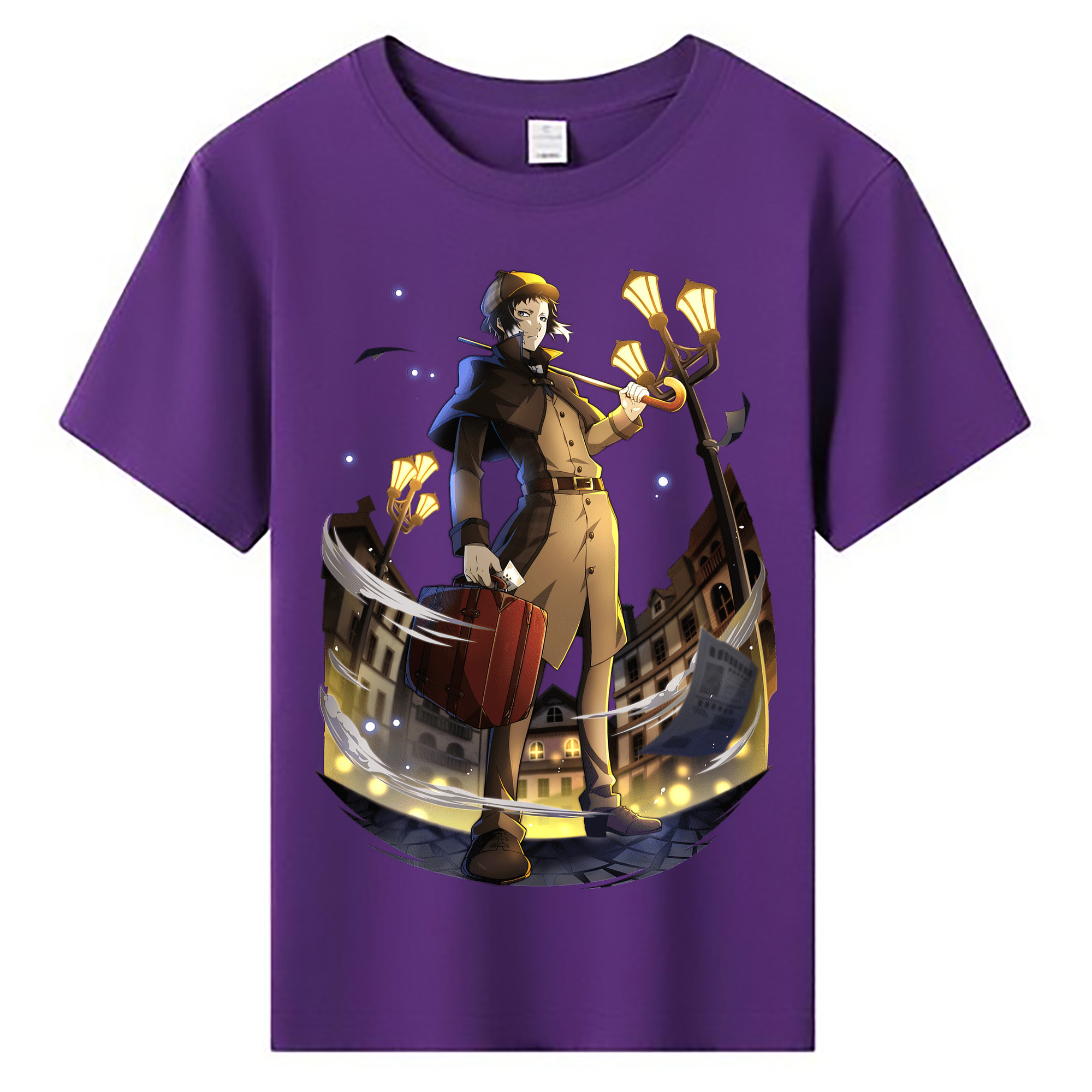 （画像用） 文豪ストレイドッグス Bungo Stray Dogs 綿100％キッズTシャツ（フロントプリント）