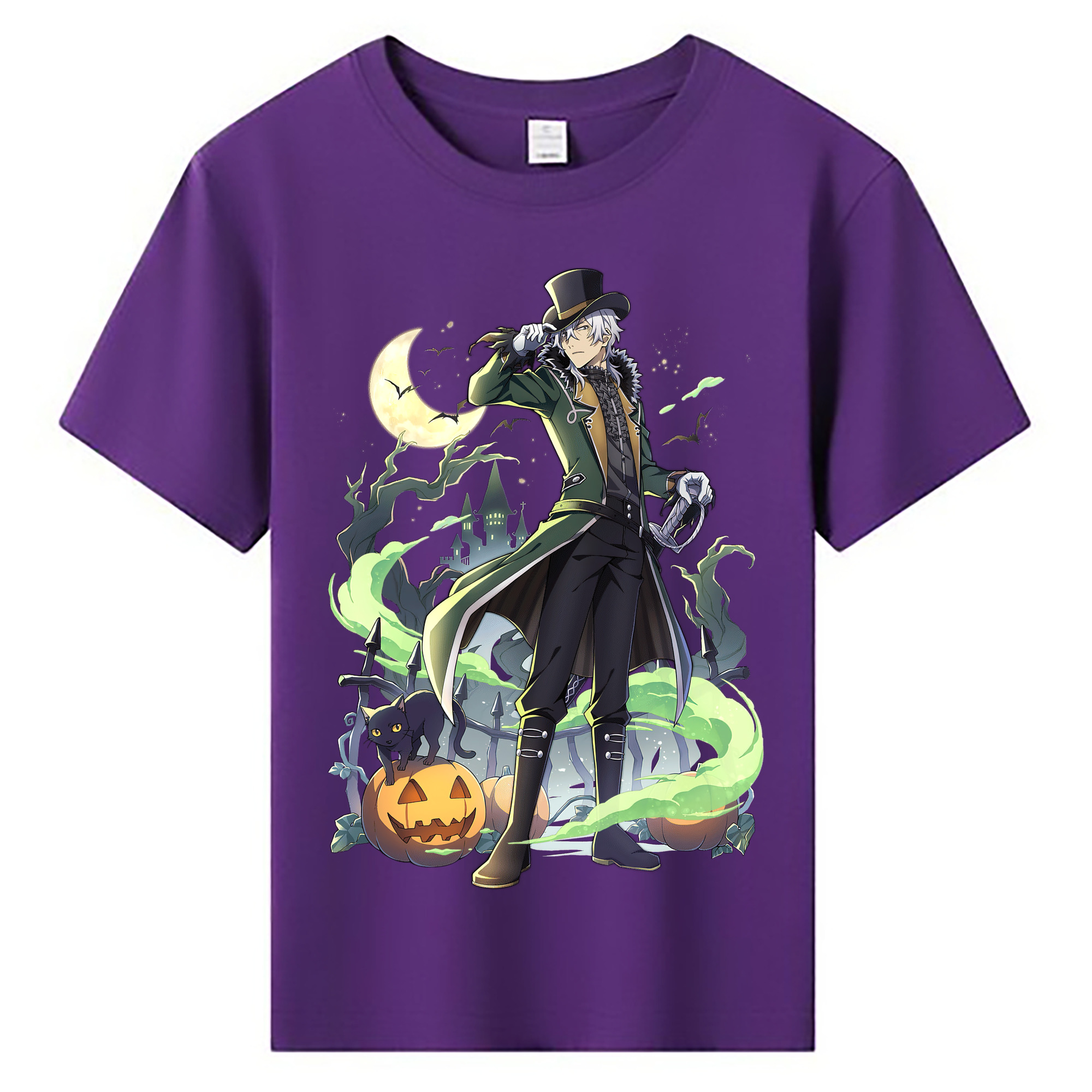 （画像用） 文豪ストレイドッグス Bungo Stray Dogs 綿100％キッズTシャツ（フロントプリント）