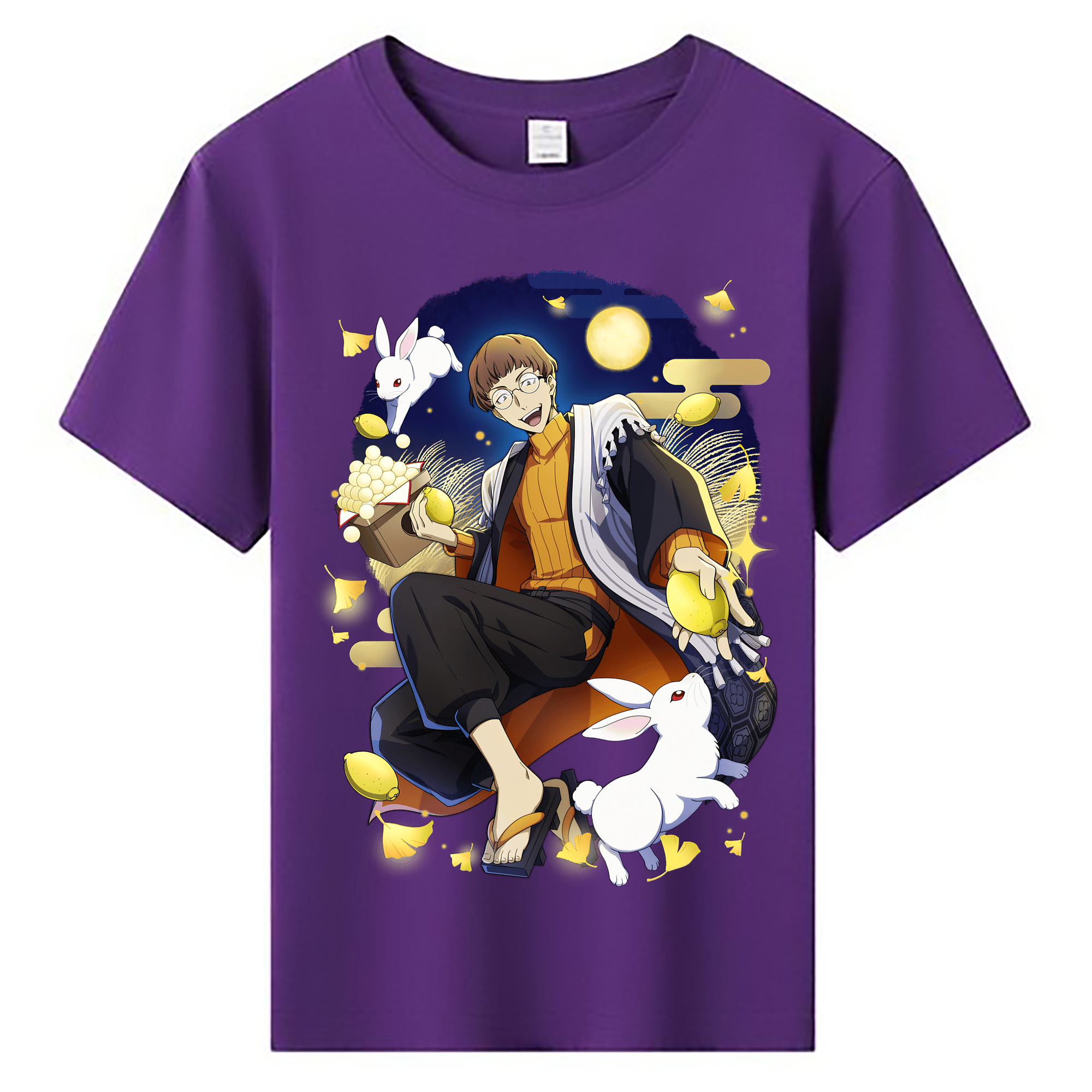 （画像用） 文豪ストレイドッグス Bungo Stray Dogs 綿100％キッズTシャツ（フロントプリント）