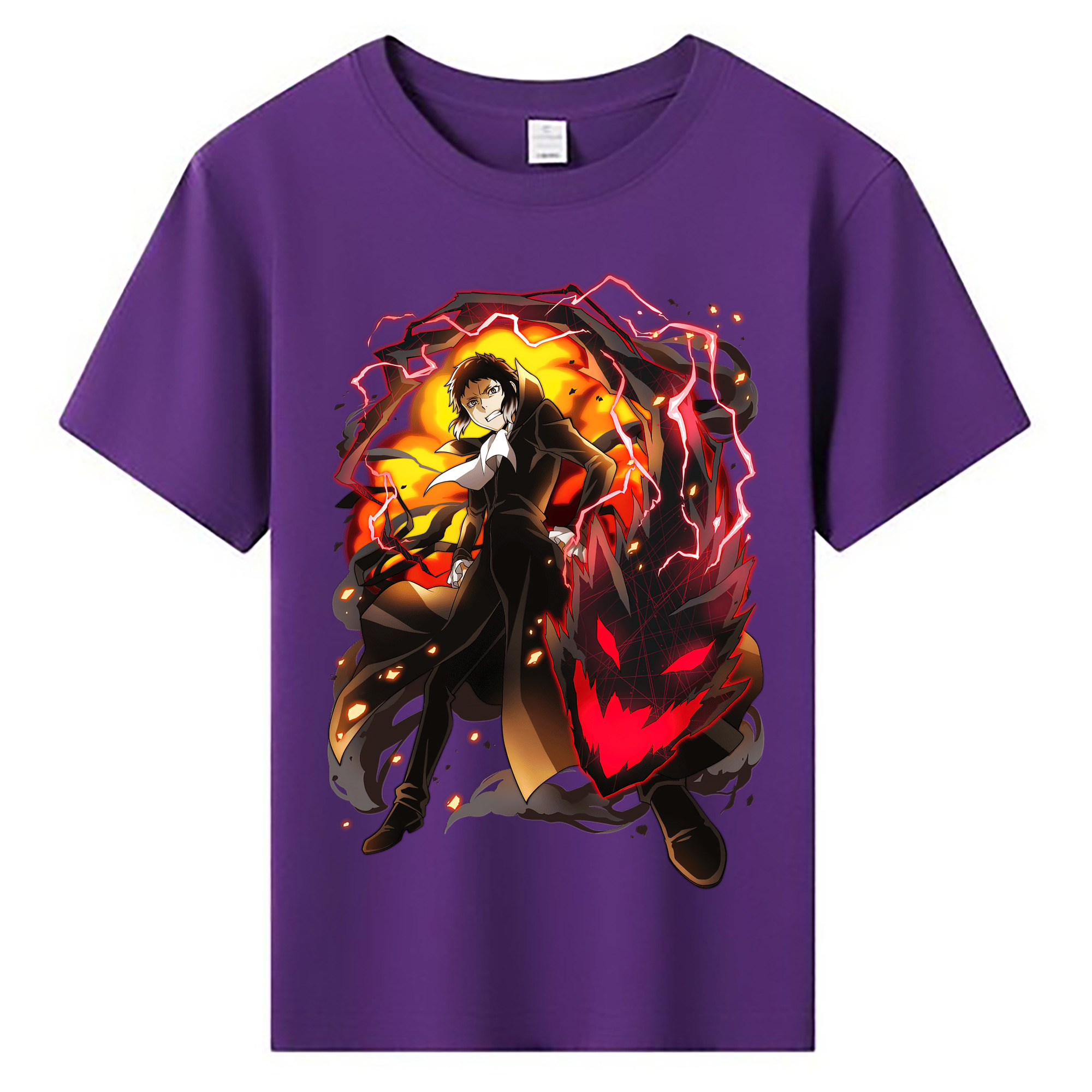 （画像用） 文豪ストレイドッグス Bungo Stray Dogs 綿100％キッズTシャツ（フロントプリント）