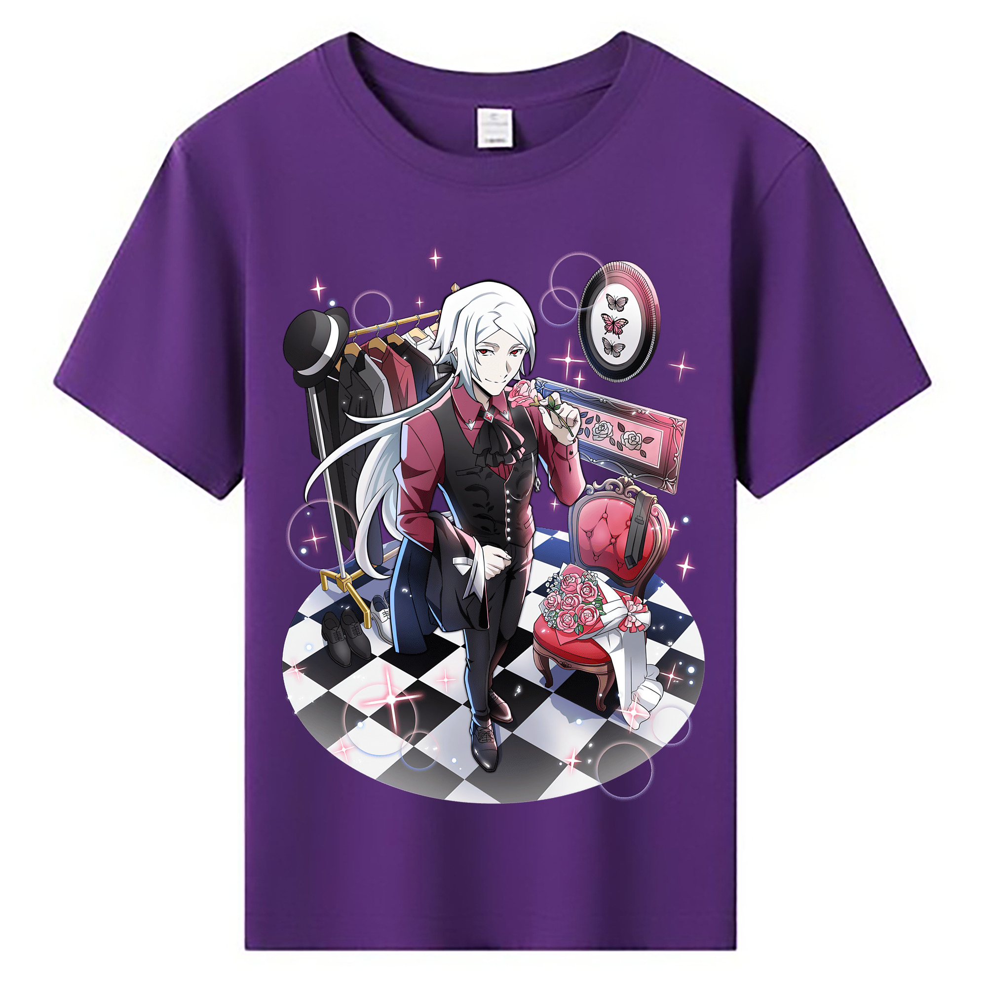 （画像用） 文豪ストレイドッグス Bungo Stray Dogs 綿100％キッズTシャツ（フロントプリント）