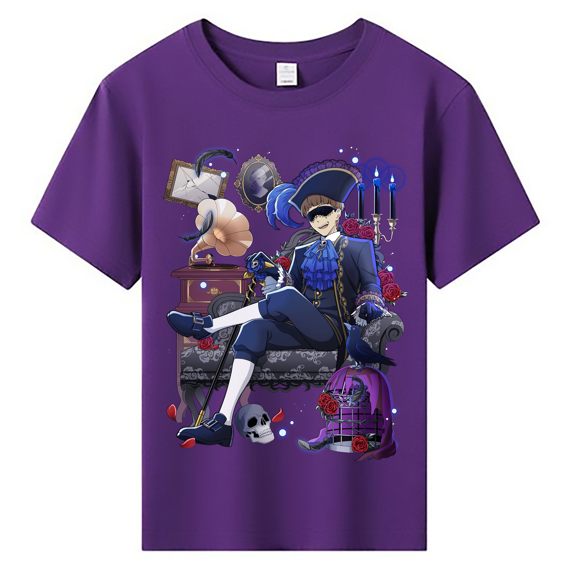 （画像用） 文豪ストレイドッグス Bungo Stray Dogs 綿100％キッズTシャツ（フロントプリント）
