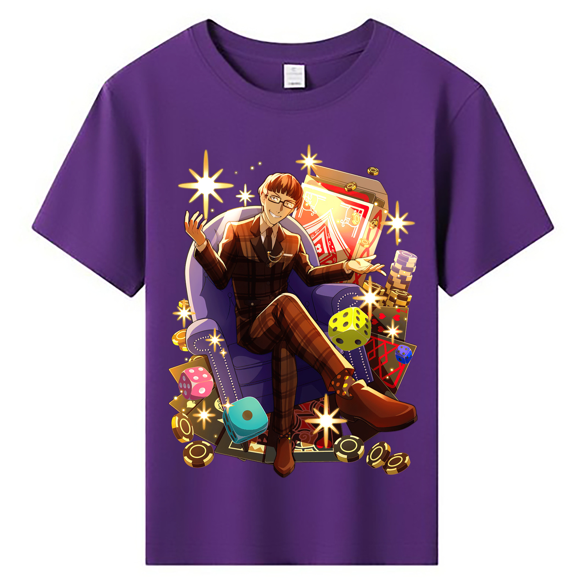 （画像用） 文豪ストレイドッグス Bungo Stray Dogs 綿100％キッズTシャツ（フロントプリント）