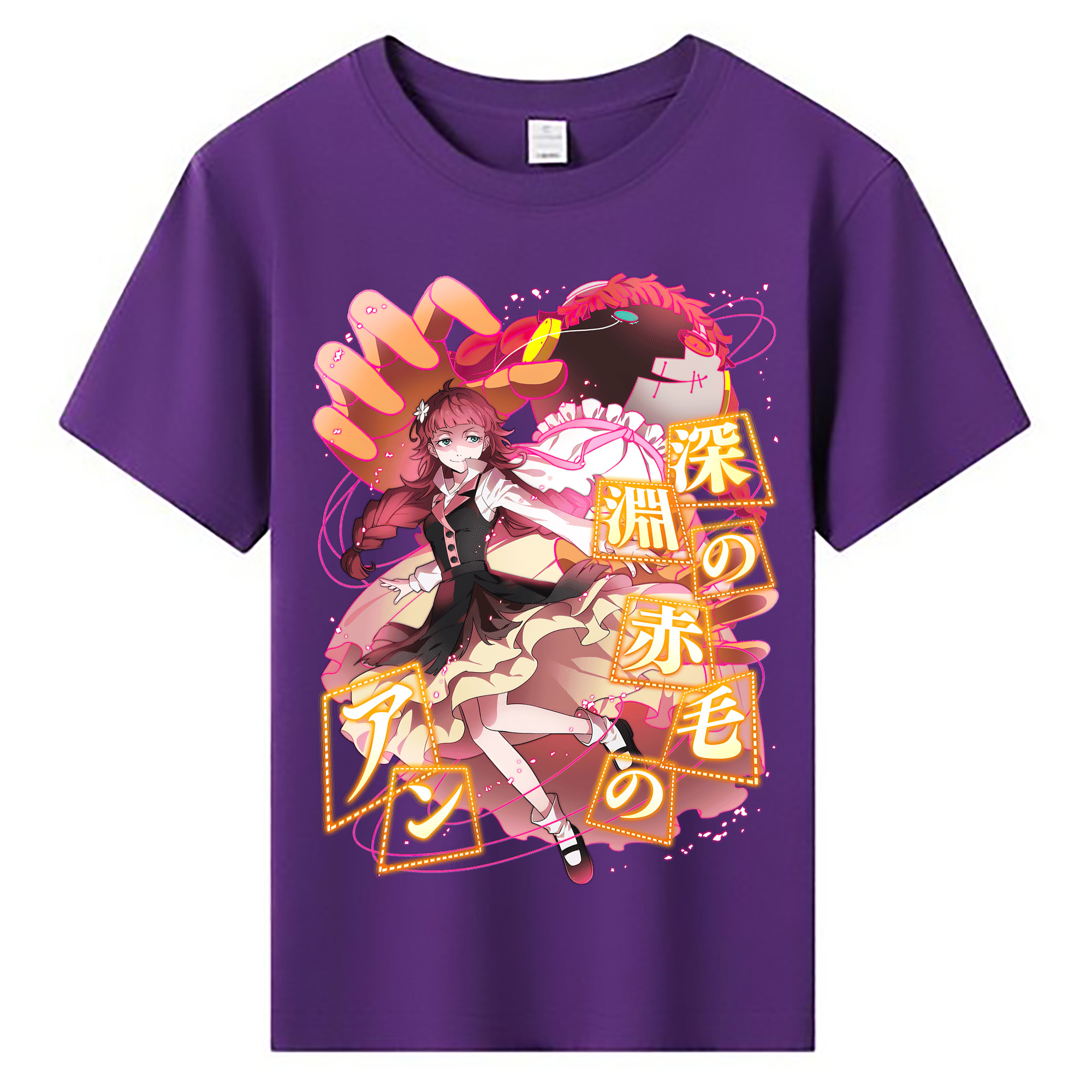 （画像用） 文豪ストレイドッグス Bungo Stray Dogs 綿100％キッズTシャツ（フロントプリント）