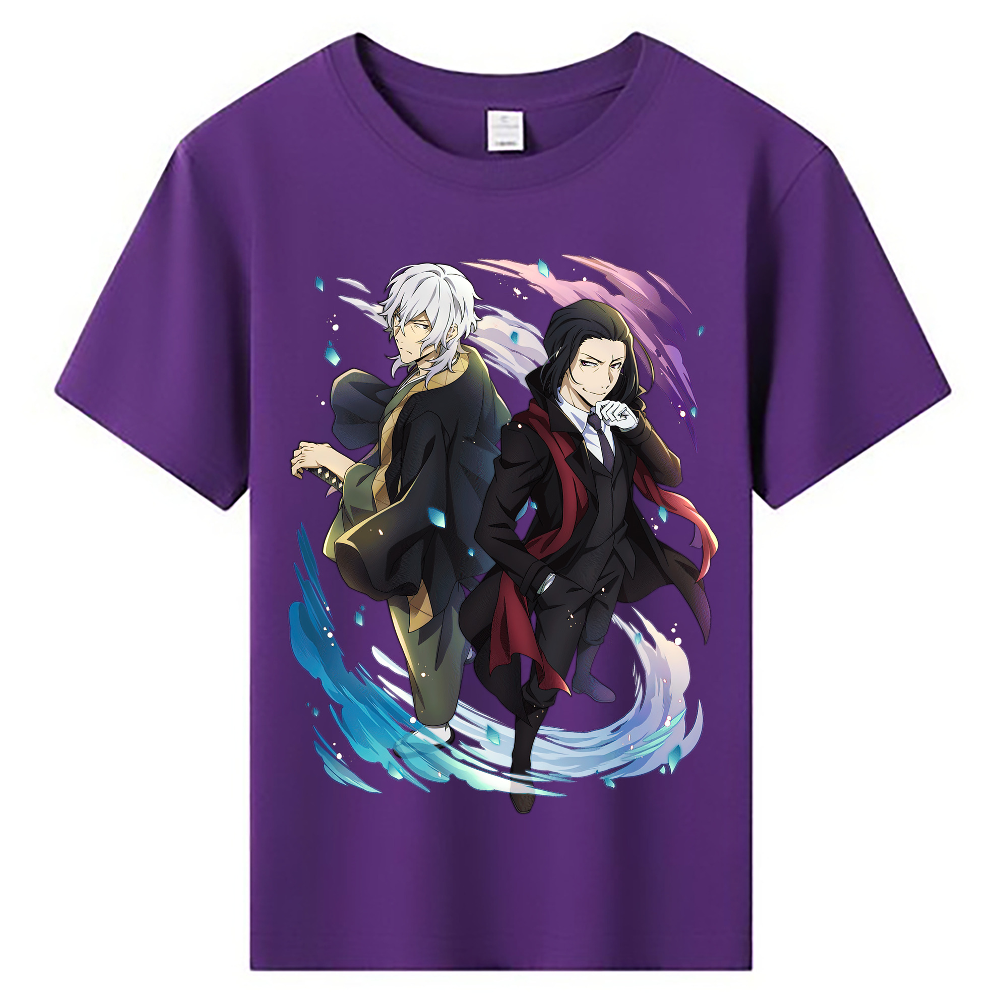 （画像用） 文豪ストレイドッグス Bungo Stray Dogs 綿100％キッズTシャツ（フロントプリント）