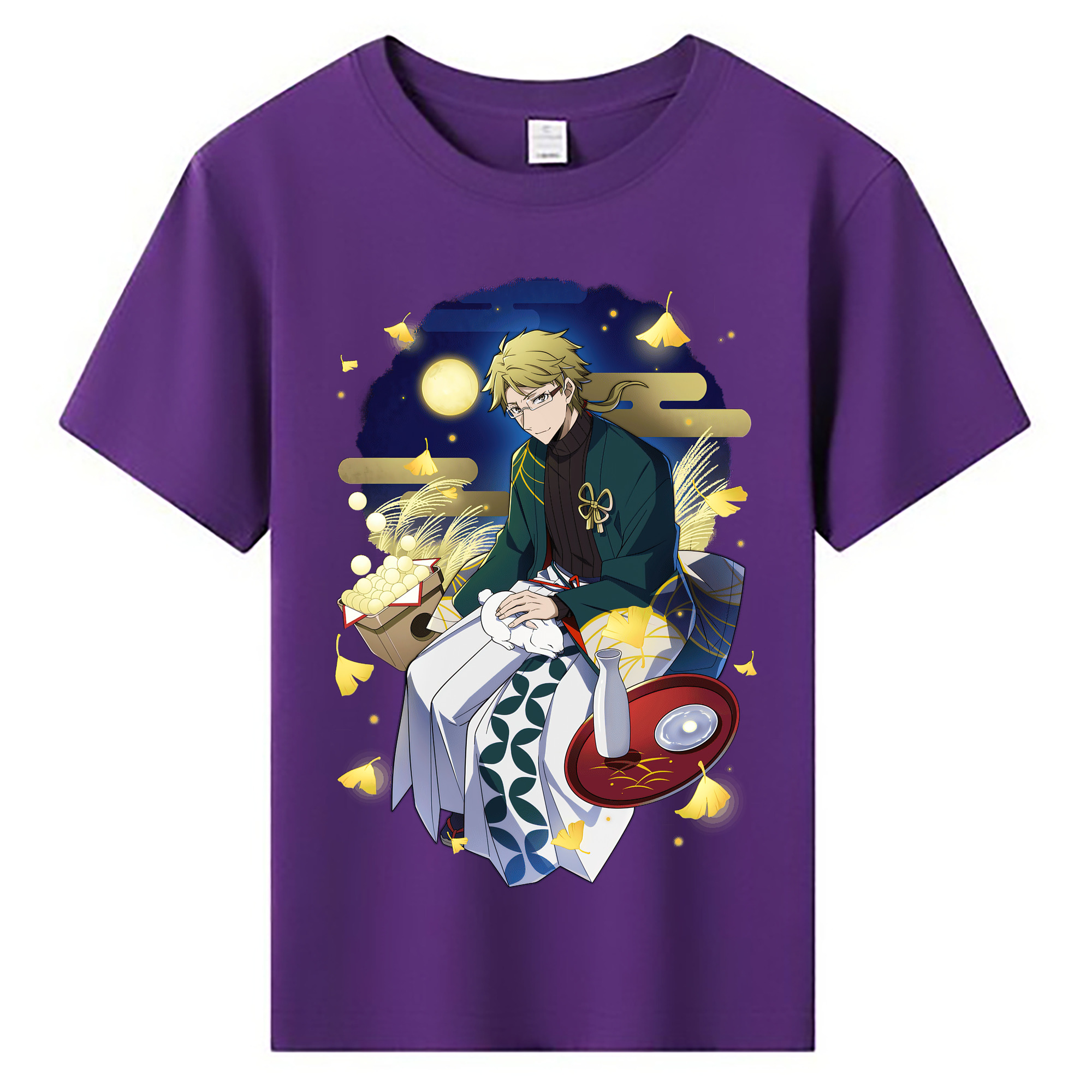（画像用） 文豪ストレイドッグス Bungo Stray Dogs 綿100％キッズTシャツ（フロントプリント）