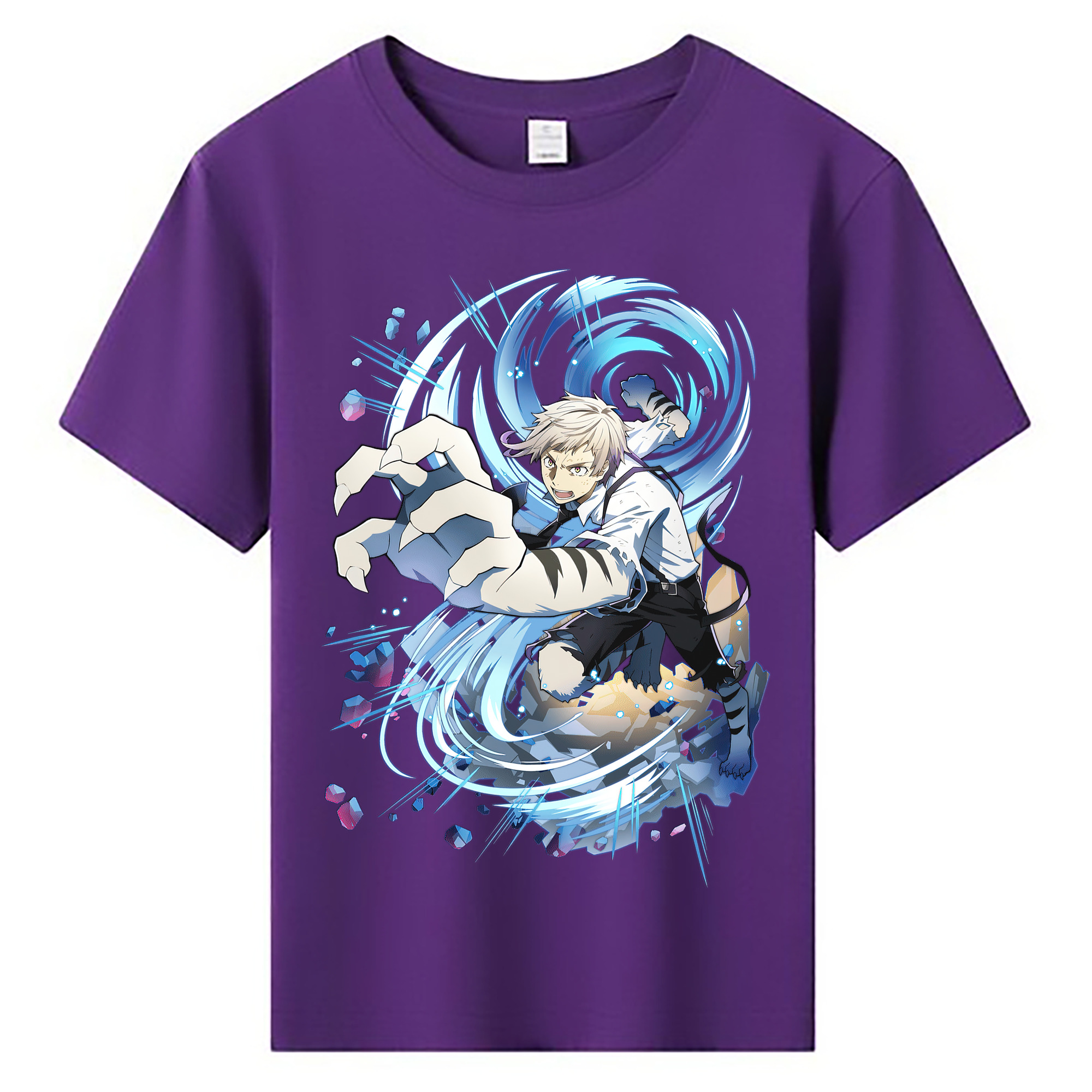 （画像用） 文豪ストレイドッグス Bungo Stray Dogs 綿100％キッズTシャツ（フロントプリント）