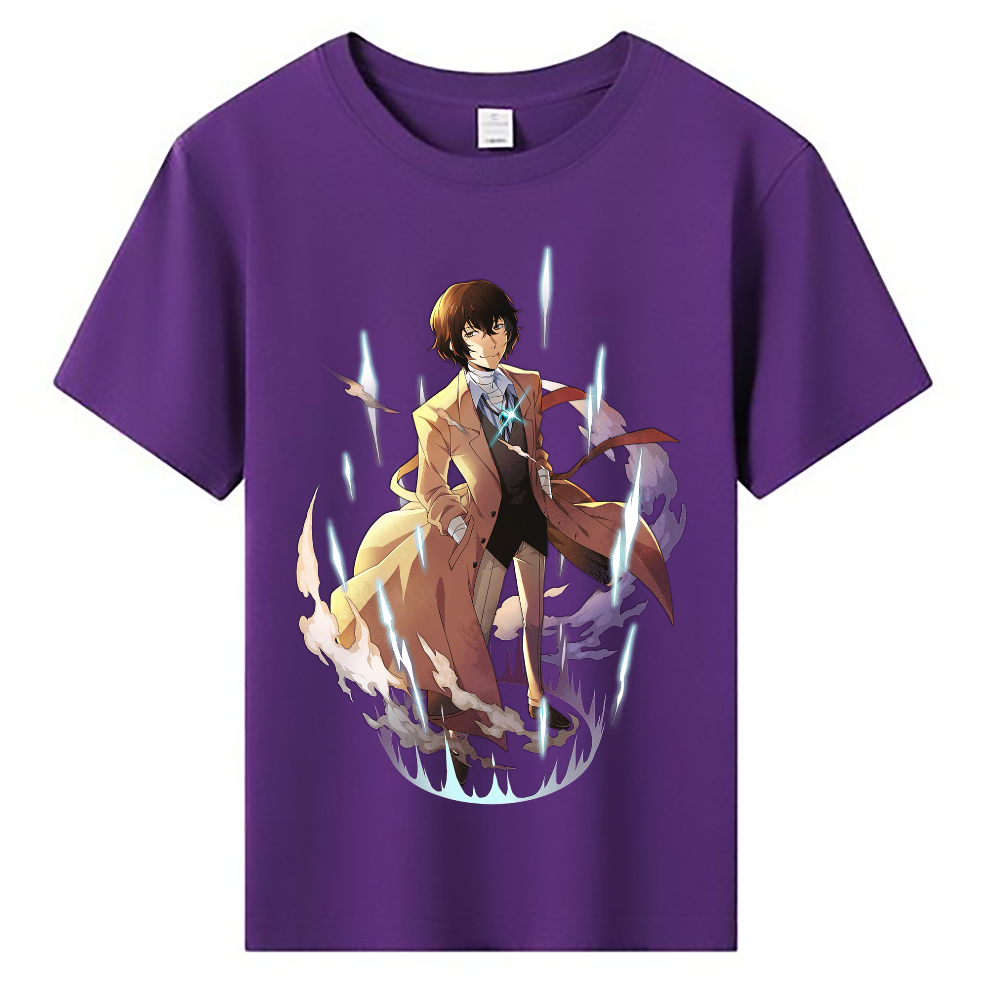 （画像用） 文豪ストレイドッグス Bungo Stray Dogs 綿100％キッズTシャツ（フロントプリント）