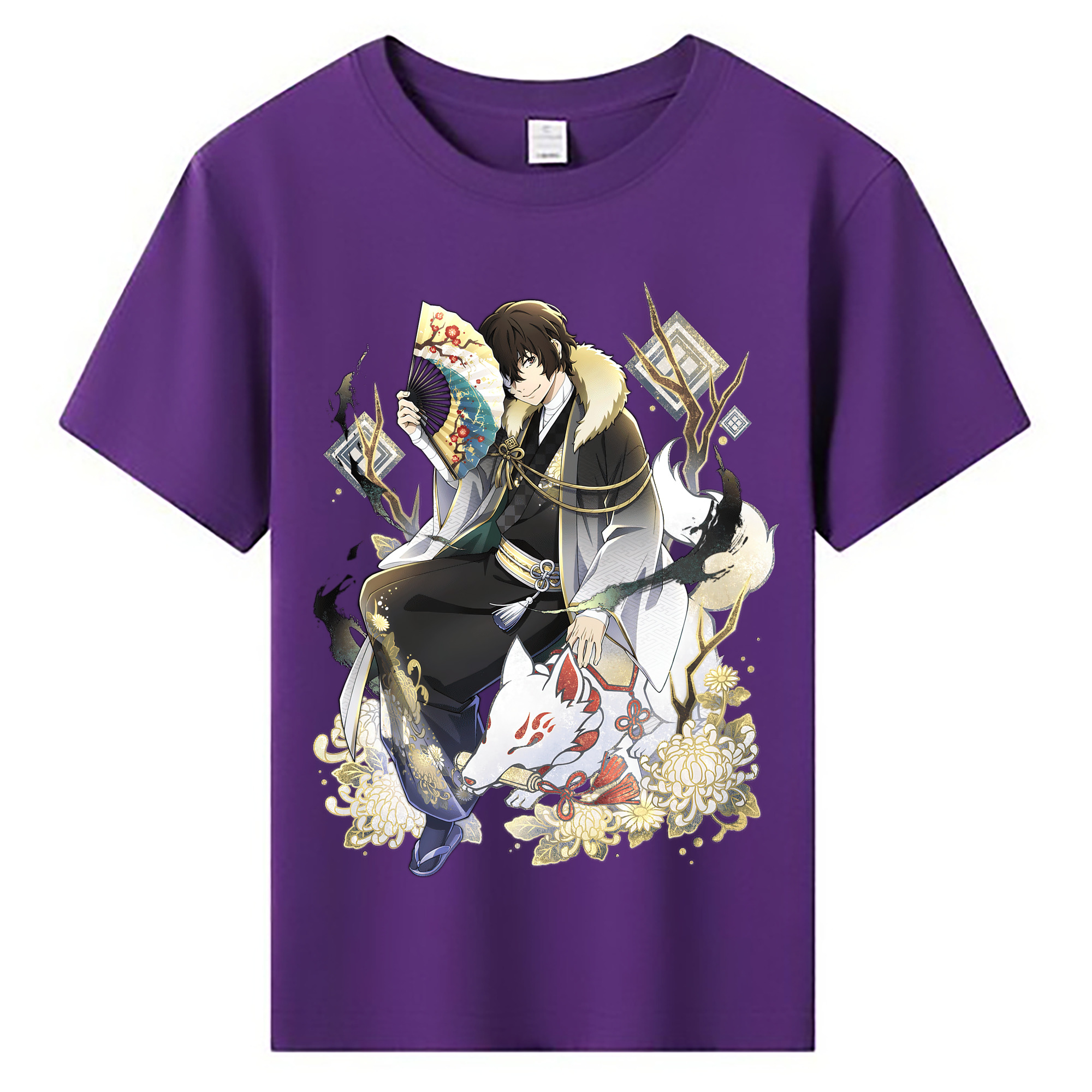 （画像用） 文豪ストレイドッグス Bungo Stray Dogs 綿100％キッズTシャツ（フロントプリント）