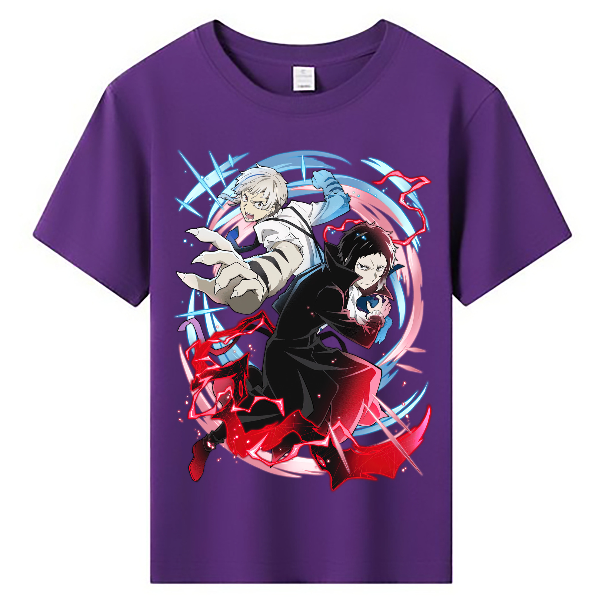（画像用） 文豪ストレイドッグス Bungo Stray Dogs 綿100％キッズTシャツ（フロントプリント）