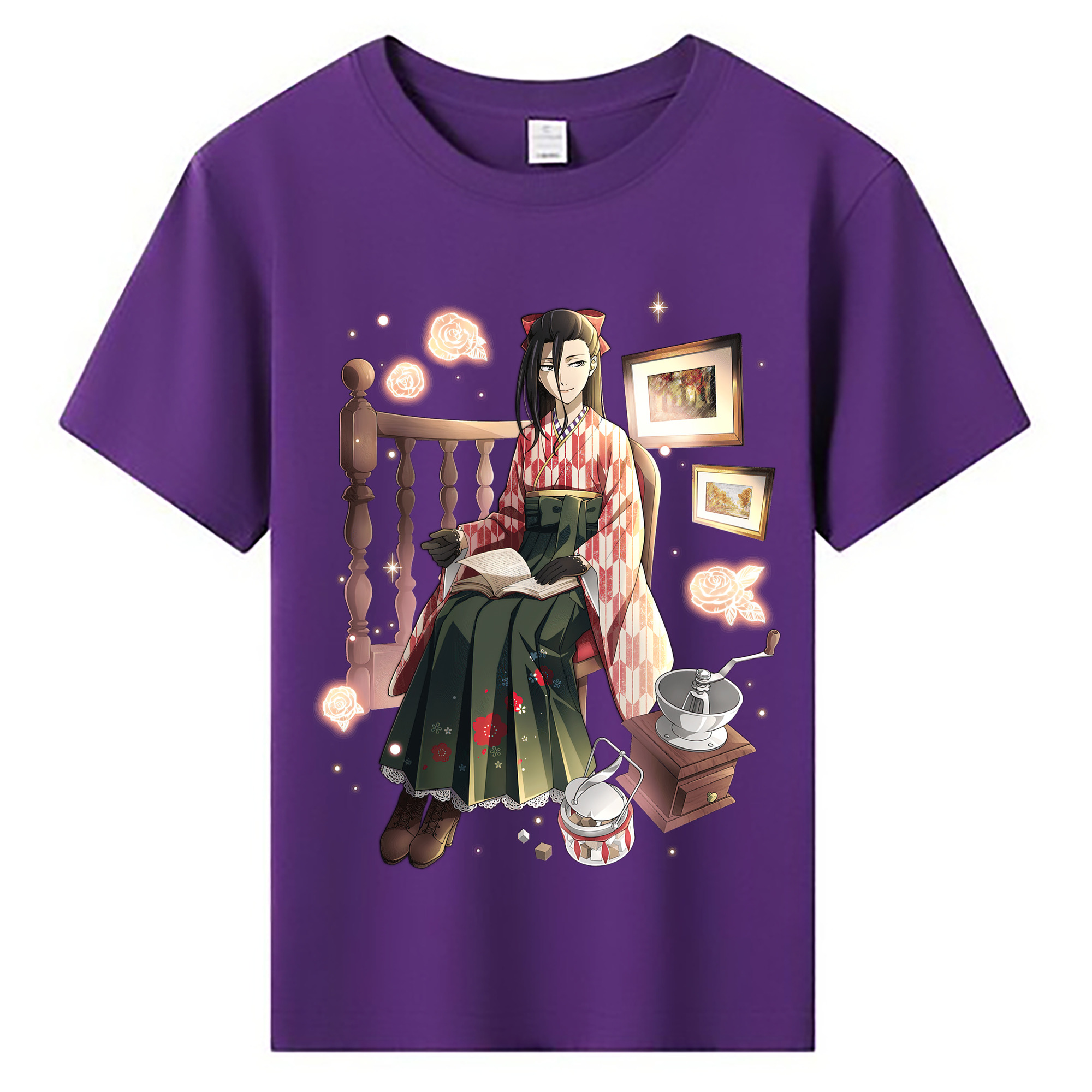 （画像用） 文豪ストレイドッグス Bungo Stray Dogs 綿100％キッズTシャツ（フロントプリント）