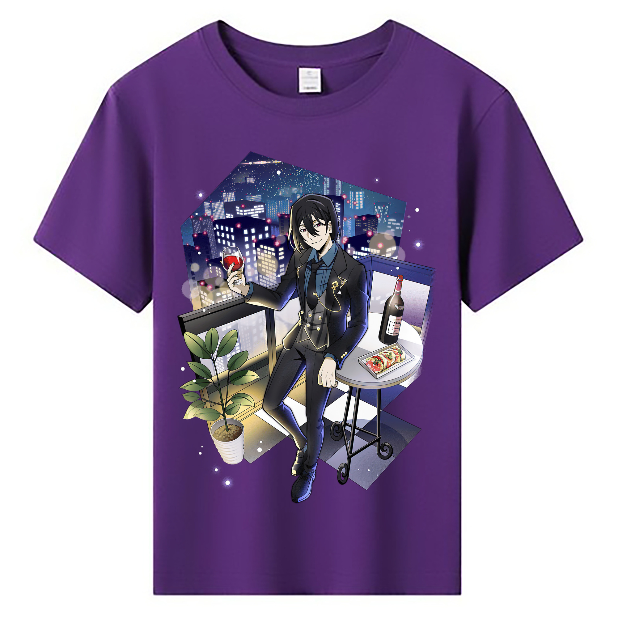 （画像用） 文豪ストレイドッグス Bungo Stray Dogs 綿100％キッズTシャツ（フロントプリント）