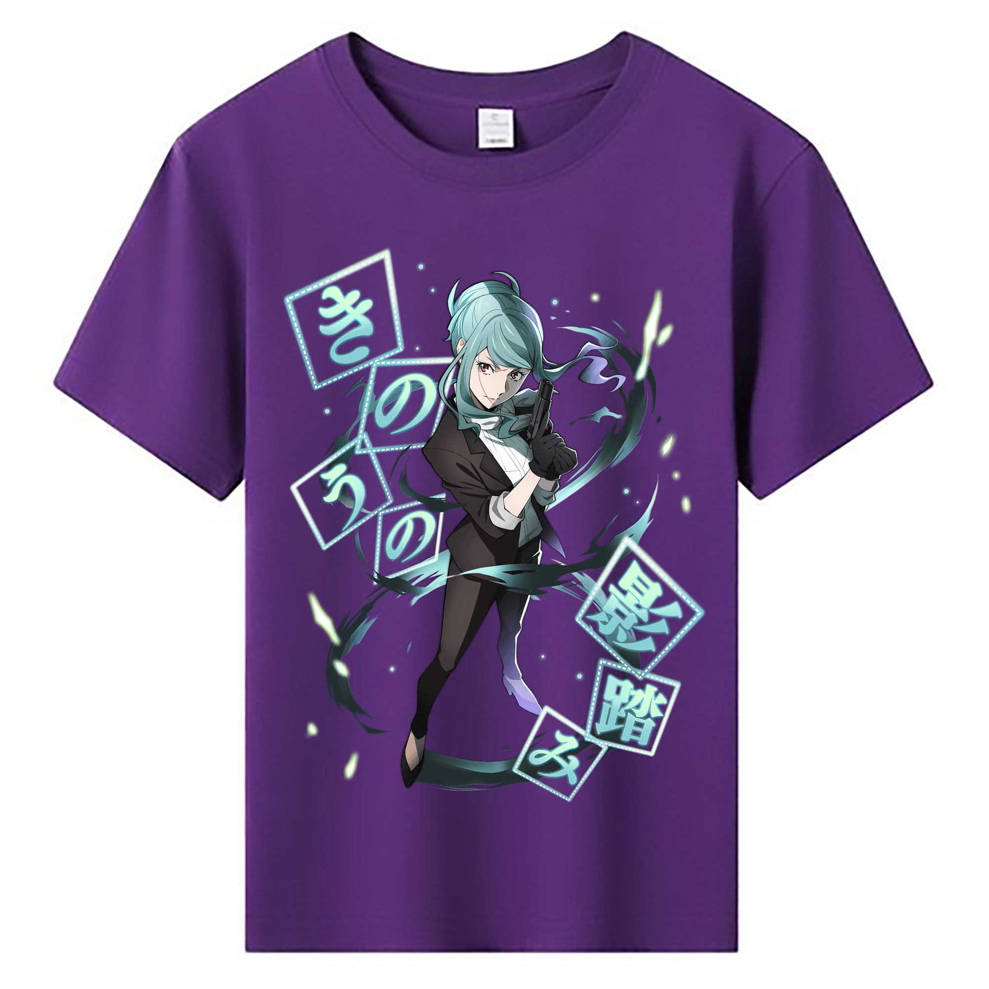 （画像用） 文豪ストレイドッグス Bungo Stray Dogs 綿100％キッズTシャツ（フロントプリント）
